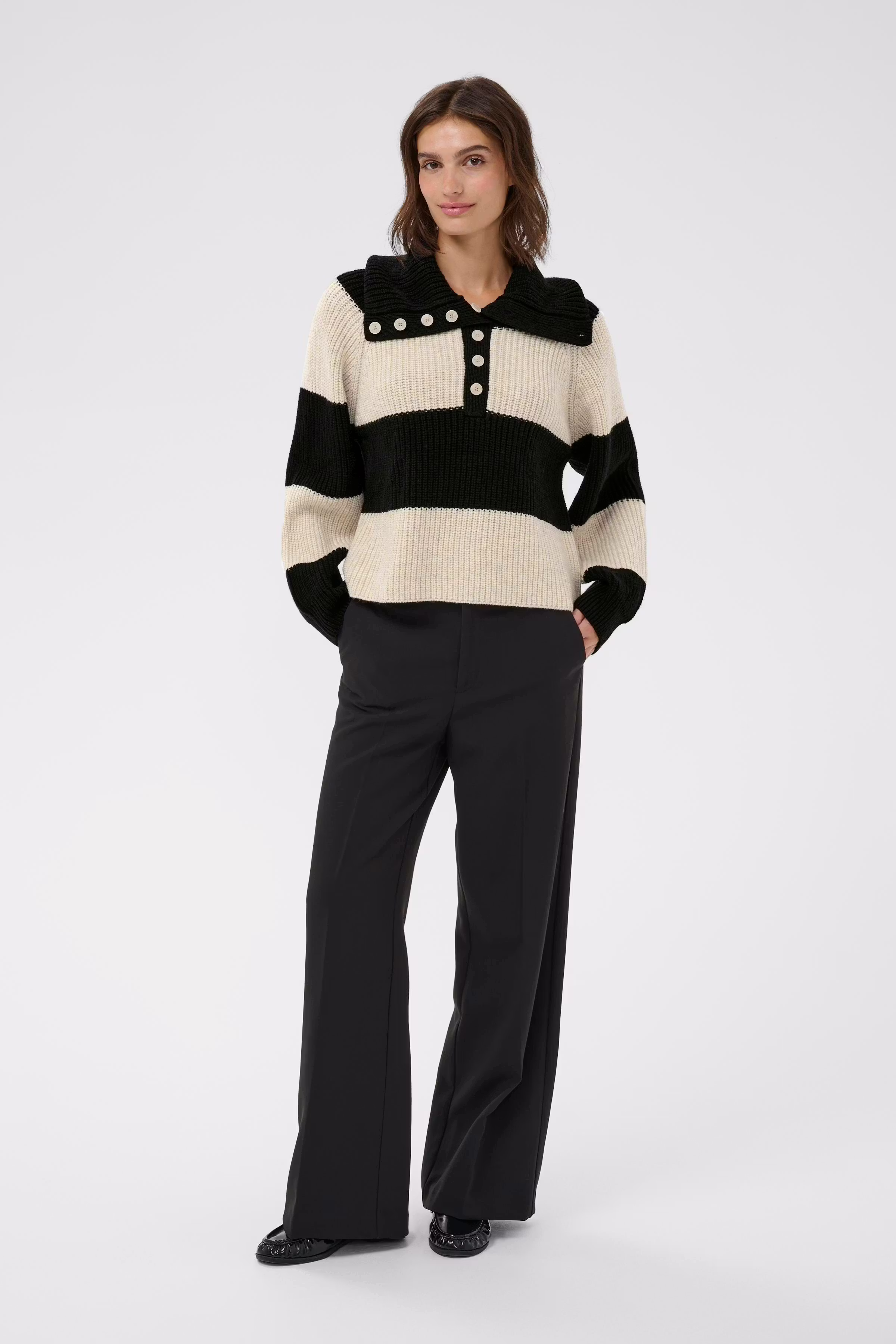 SimraPW Pullover LOOKBOOK FRONT 30310027-304250