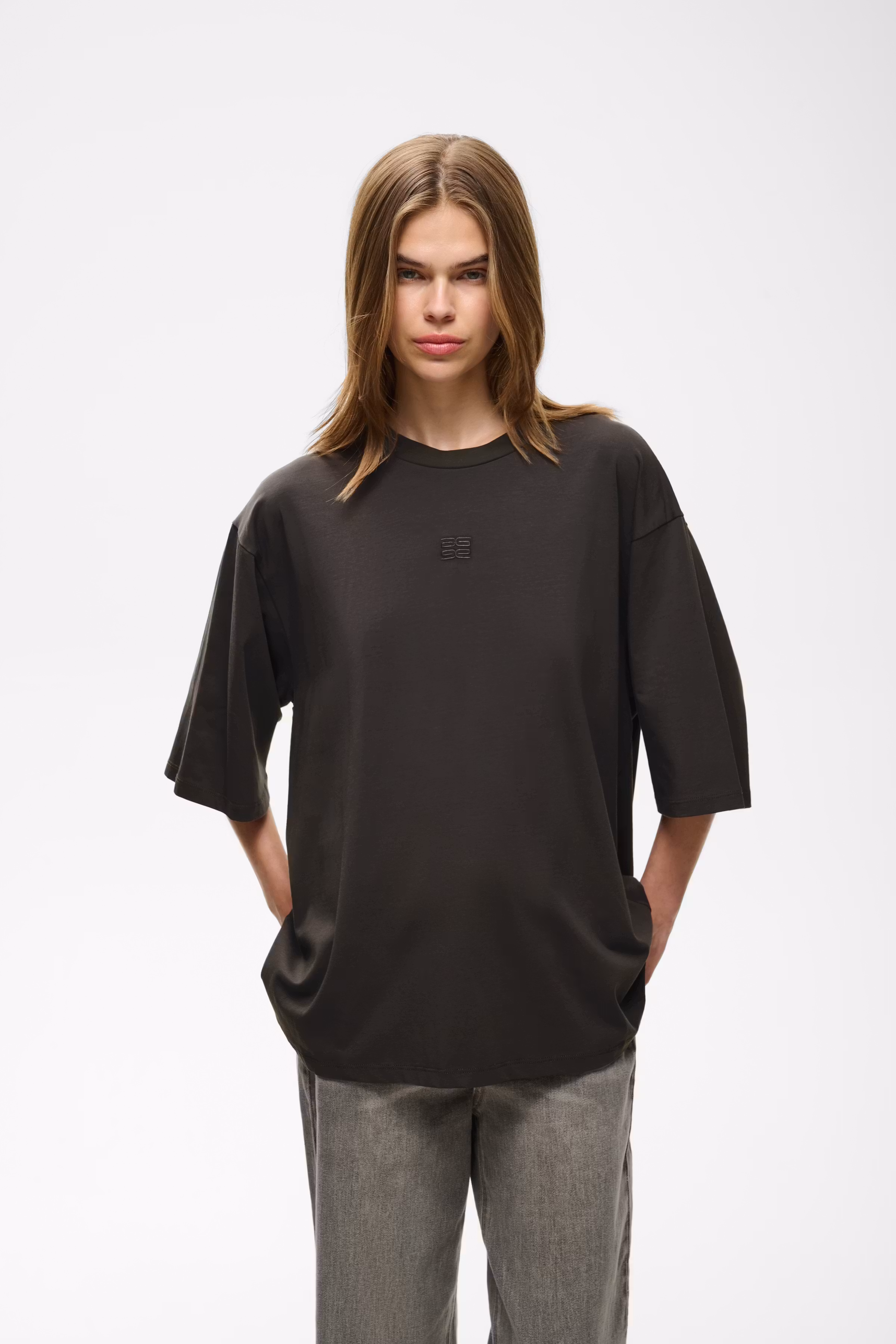 GZdami Oversized t-shirt LOOKBOOK FRONT 10910545-190000