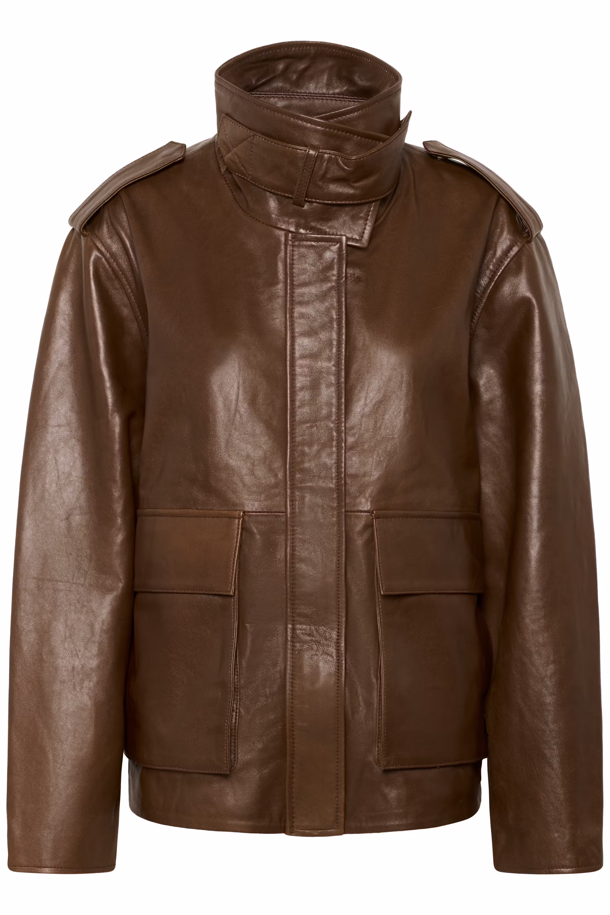 MWDina Leather jacket PACK FRONT 10705530-109345