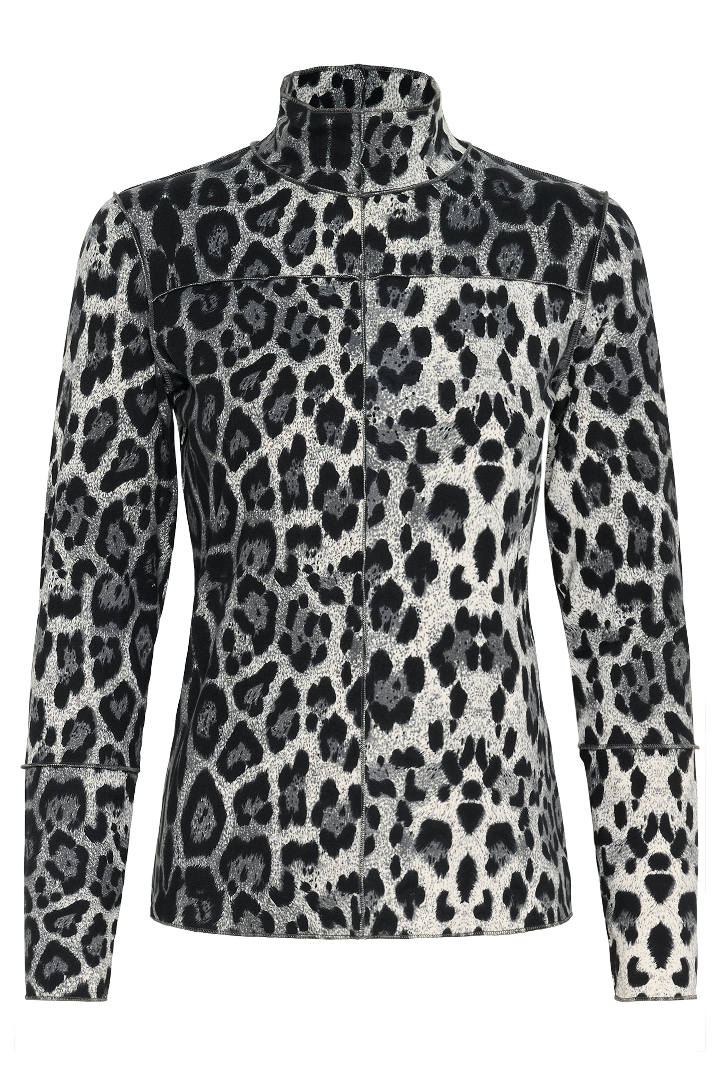 KBPavie Leopard Bluse PACK FRONT 10105472-108963