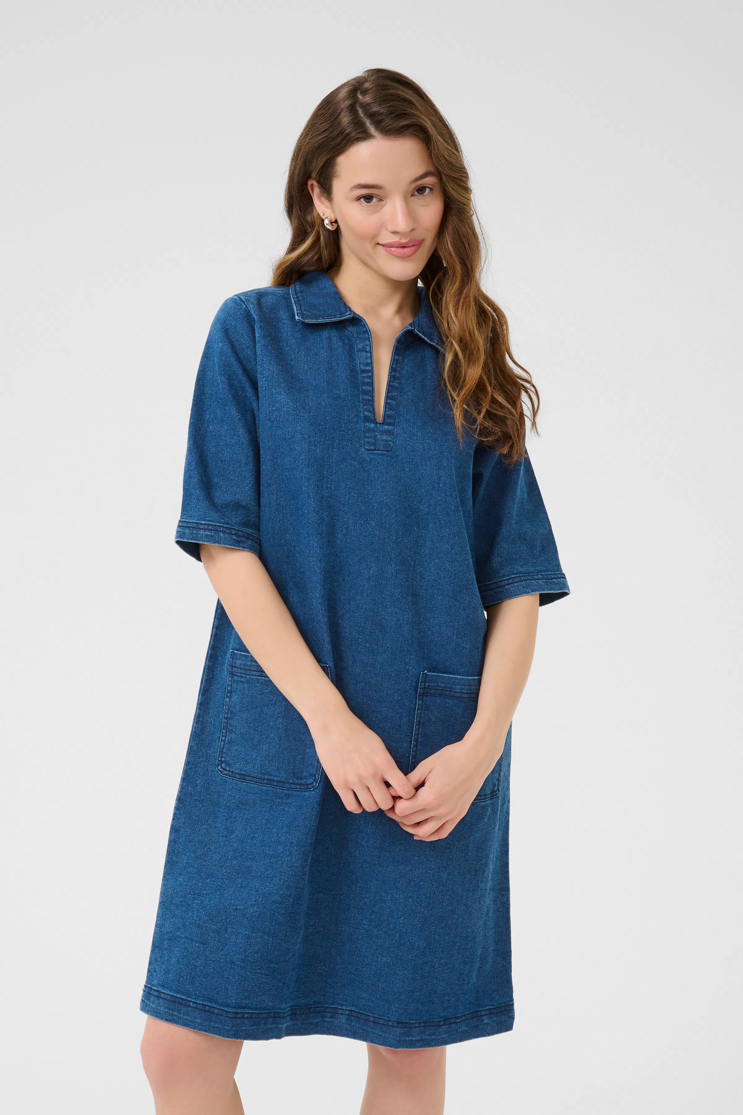 KAlauren Denimkjole LOOKBOOK FRONT 10510361-108216