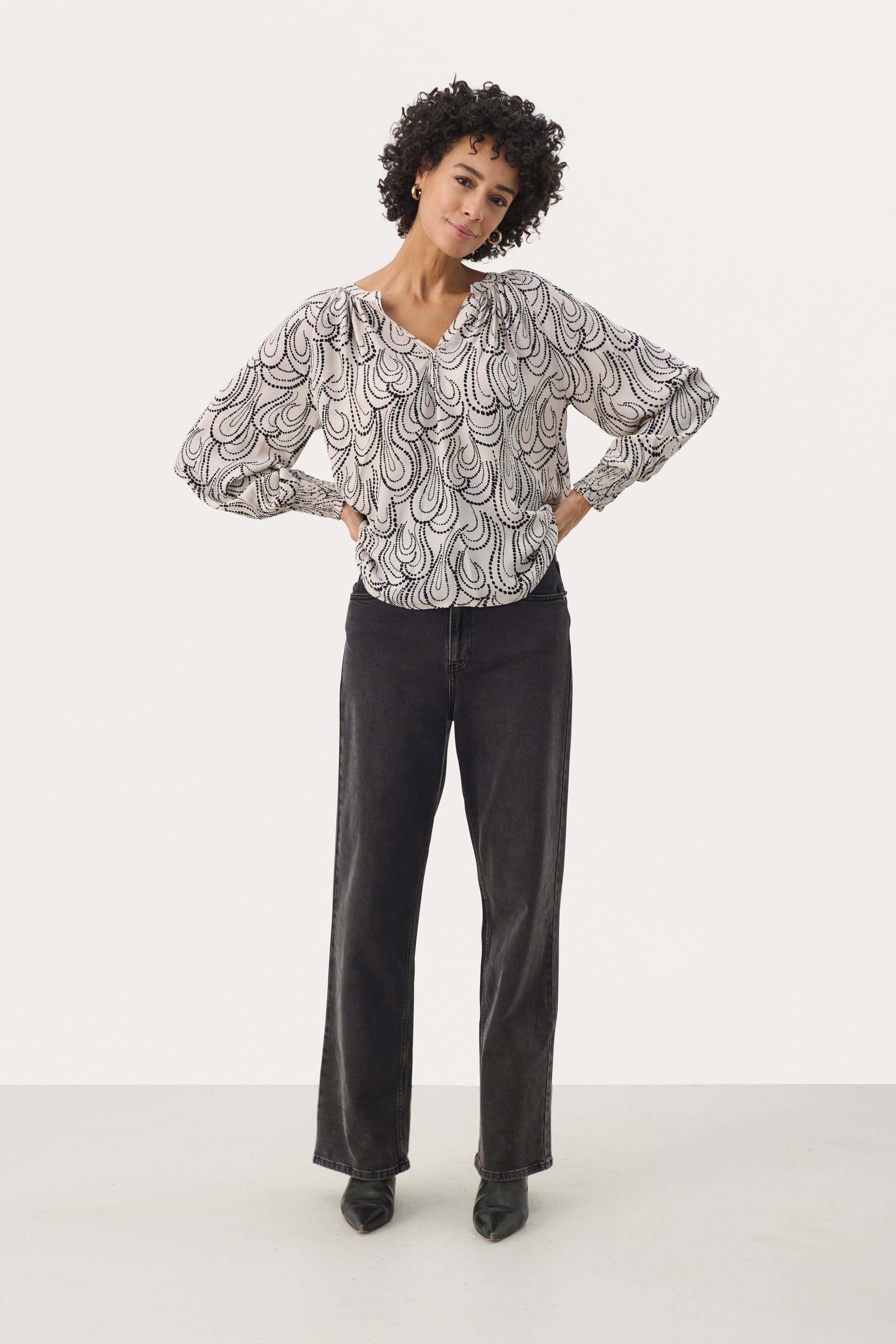 TenniePW Bluse LOOKBOOK FRONT 30309901-303397