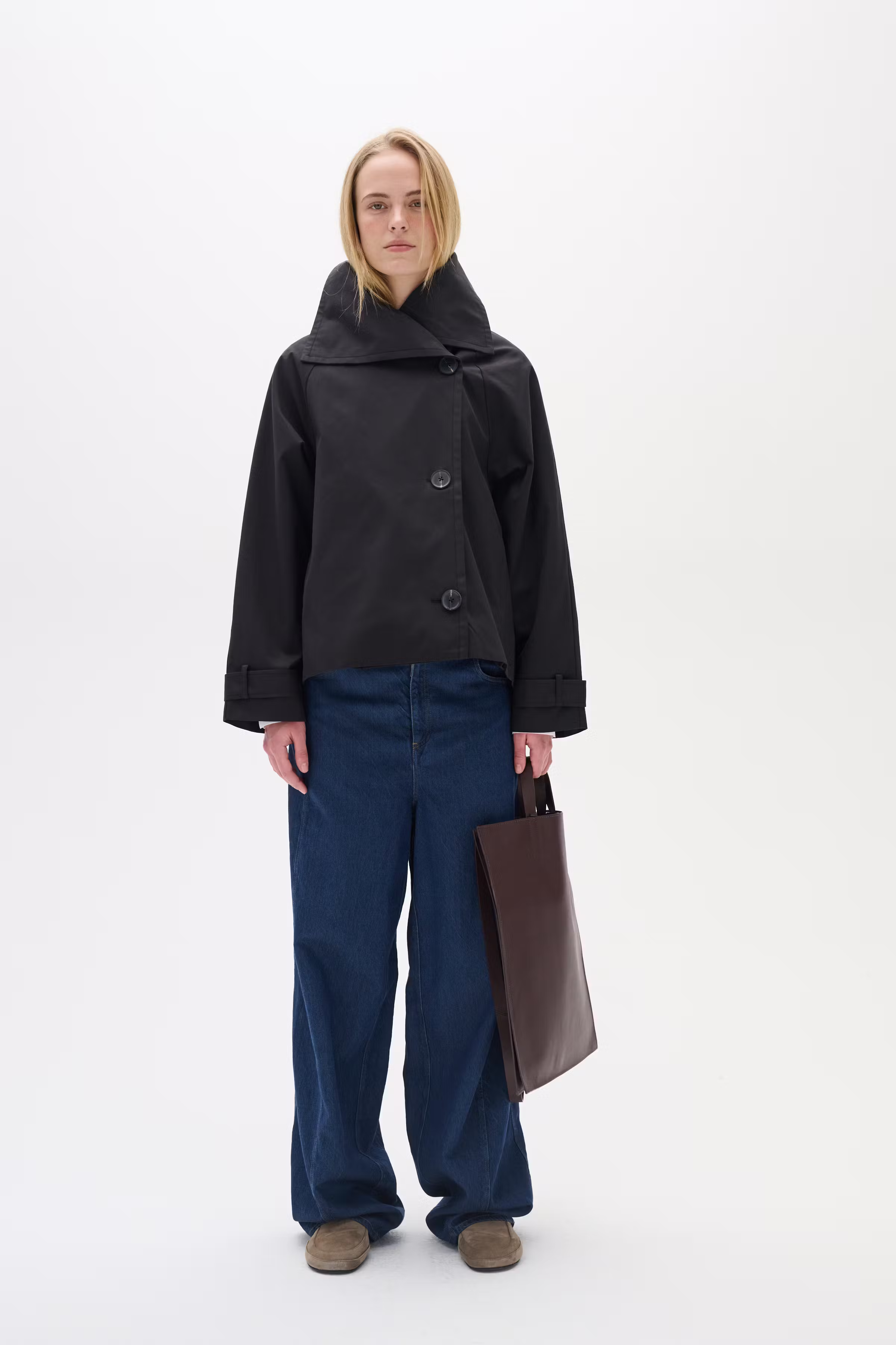 MazieIW Perry kort frakke LOOKBOOK FRONT 30109945-194008