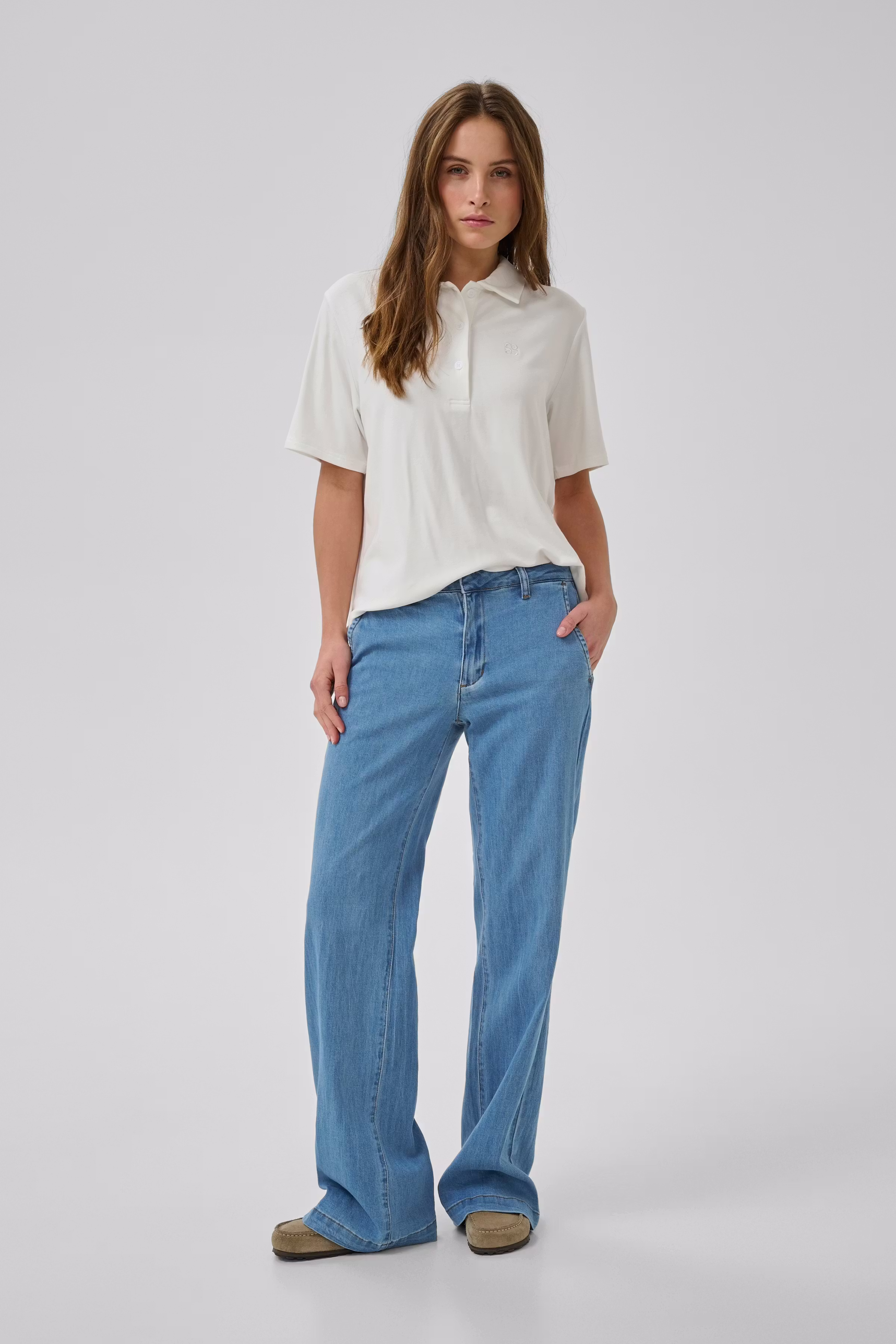 JEANS WIDE 30 THE LARA 115 LOOKBOOK FRONT 10705210-100053
