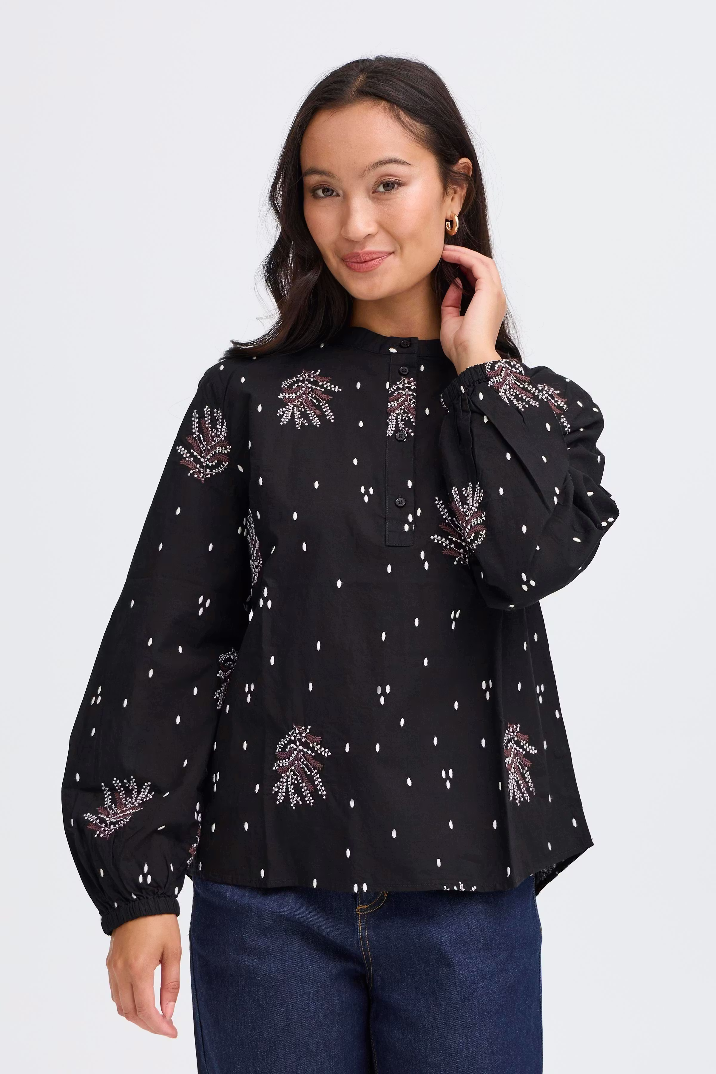 FRBREA Bluse LOOKBOOK FRONT 20617013-900002281