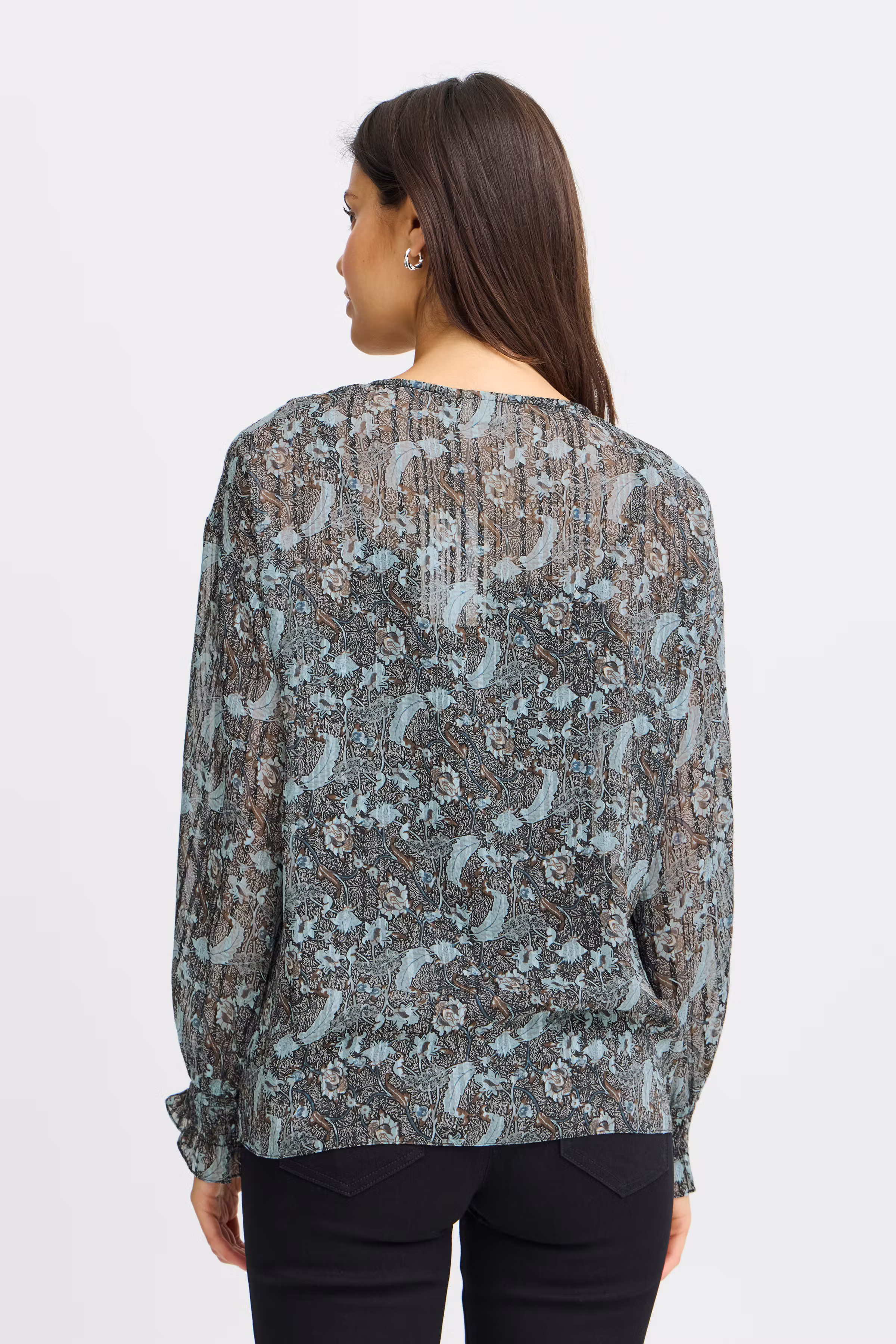 FRCHILLE Bluse LOOKBOOK BACK 20614534-203616