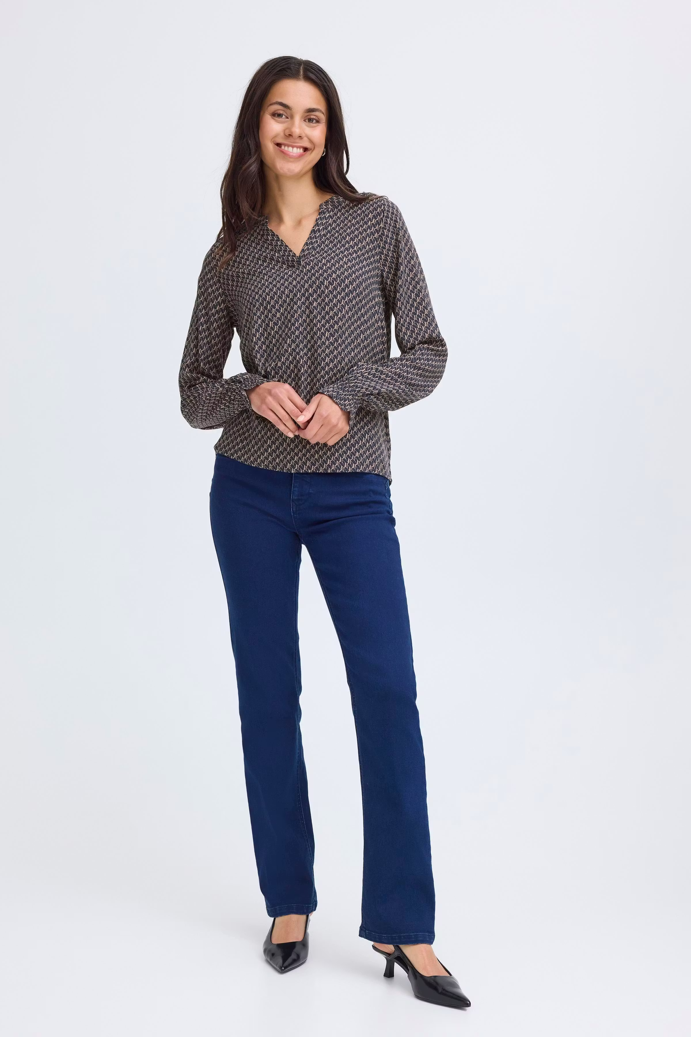 FRFLOWY Bluse LOOKBOOK FRONT 20614106-205343