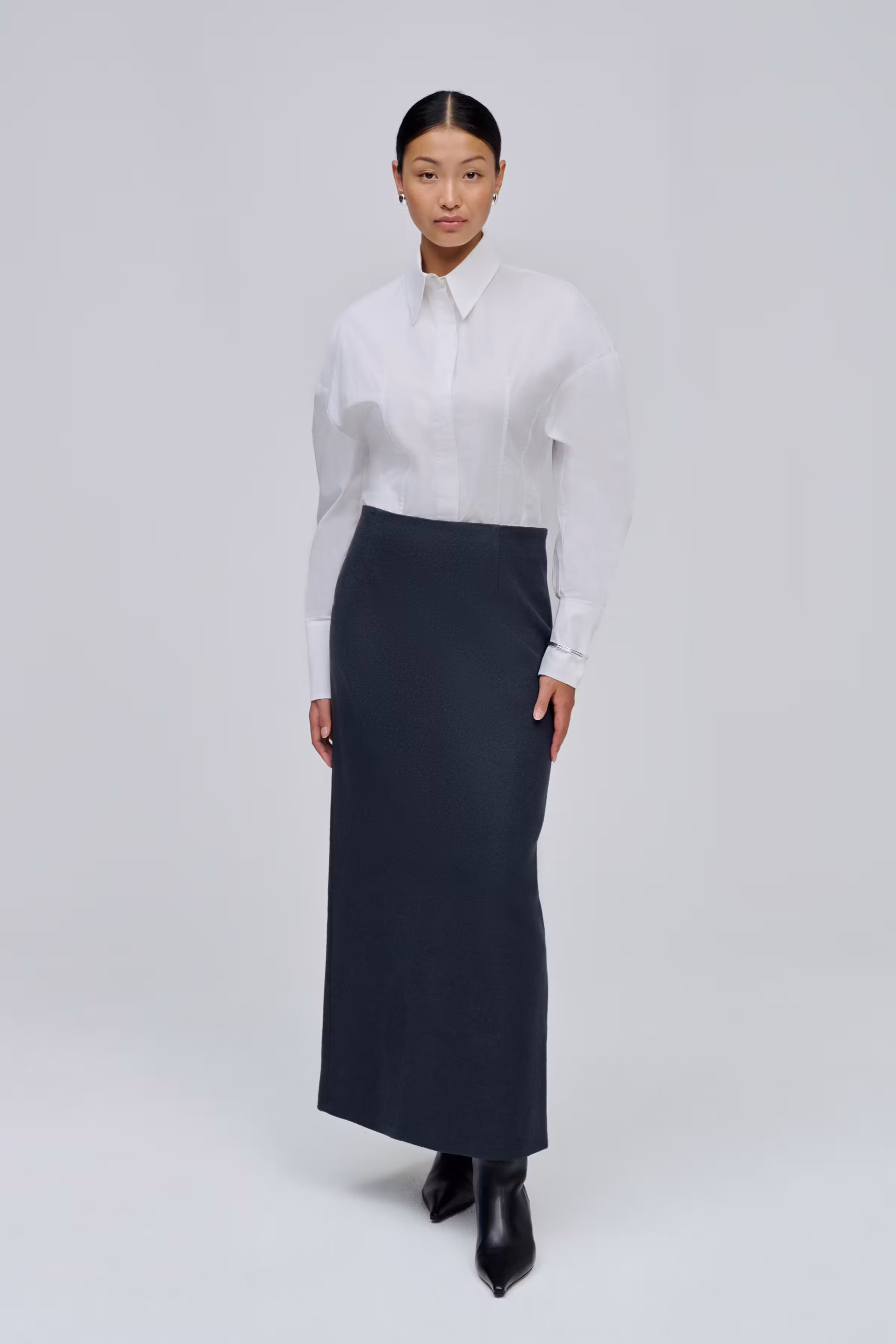 IOSage Skirt LOOKBOOK FRONT 30600010-BL862