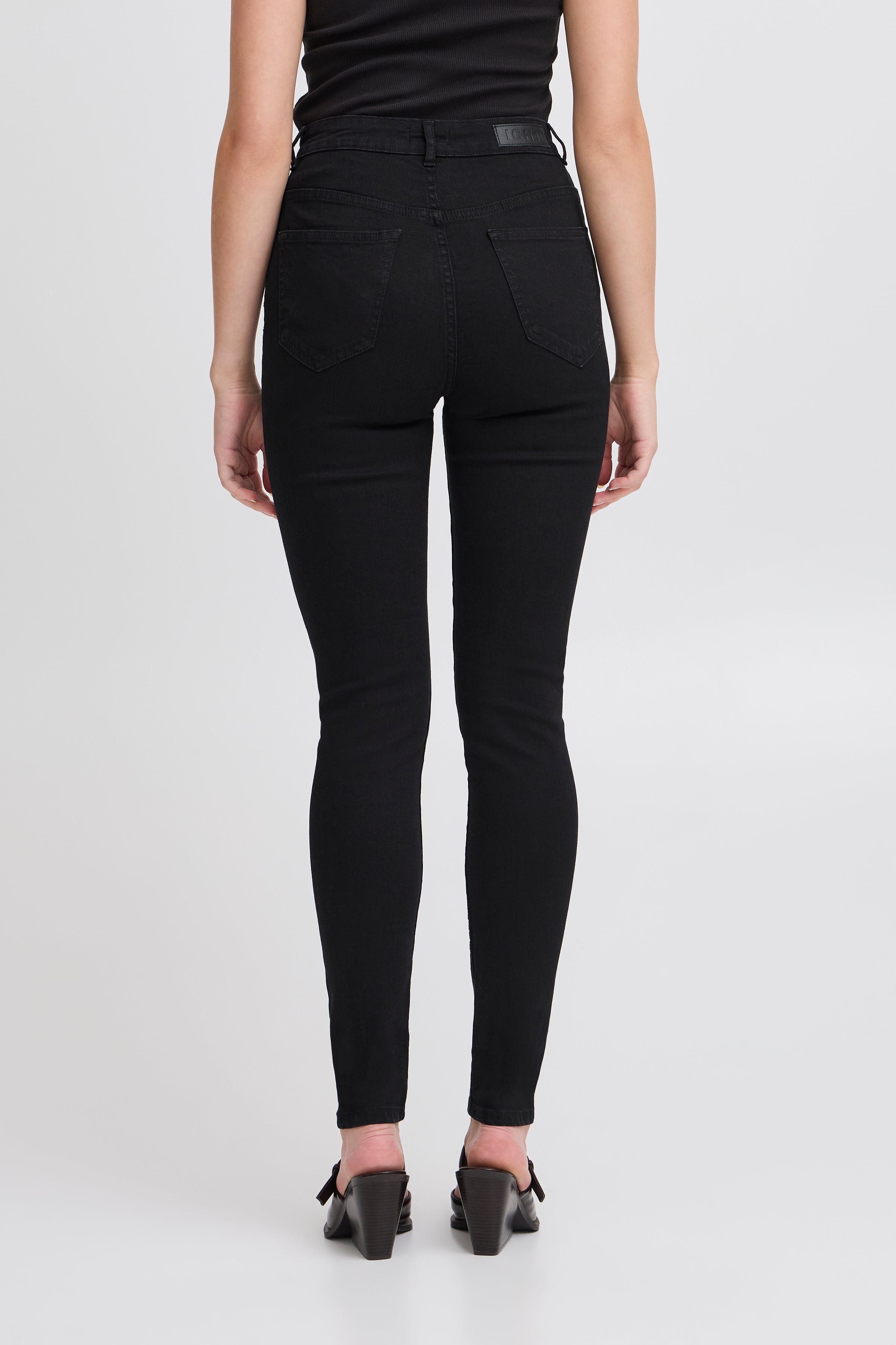 IHTWIGGY SLIM HIGHT WAIST Jeans LOOKBOOK BACK 20122631-194008