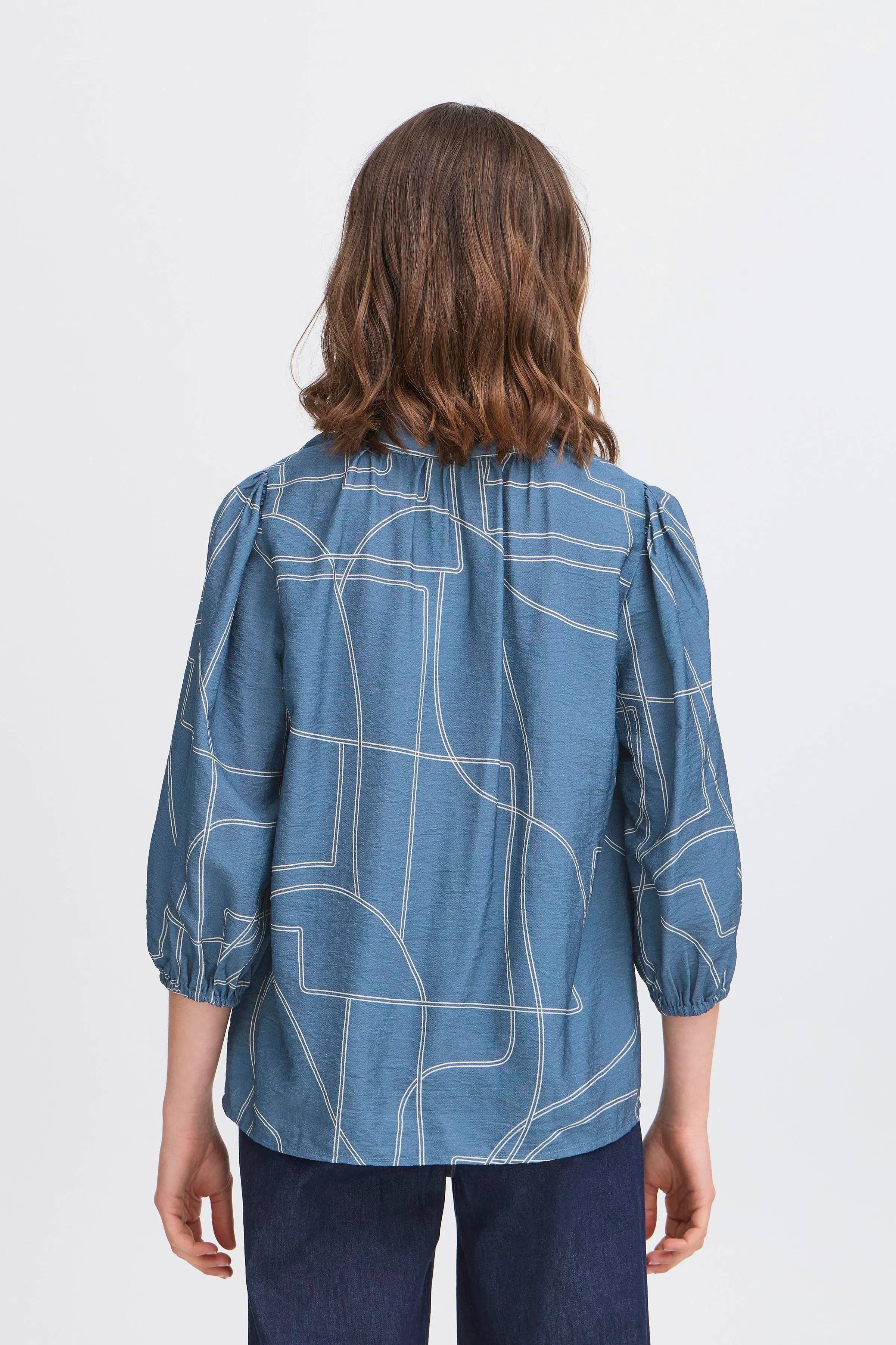 FRDAPHNE Bluse LOOKBOOK BACK 20616078-205069