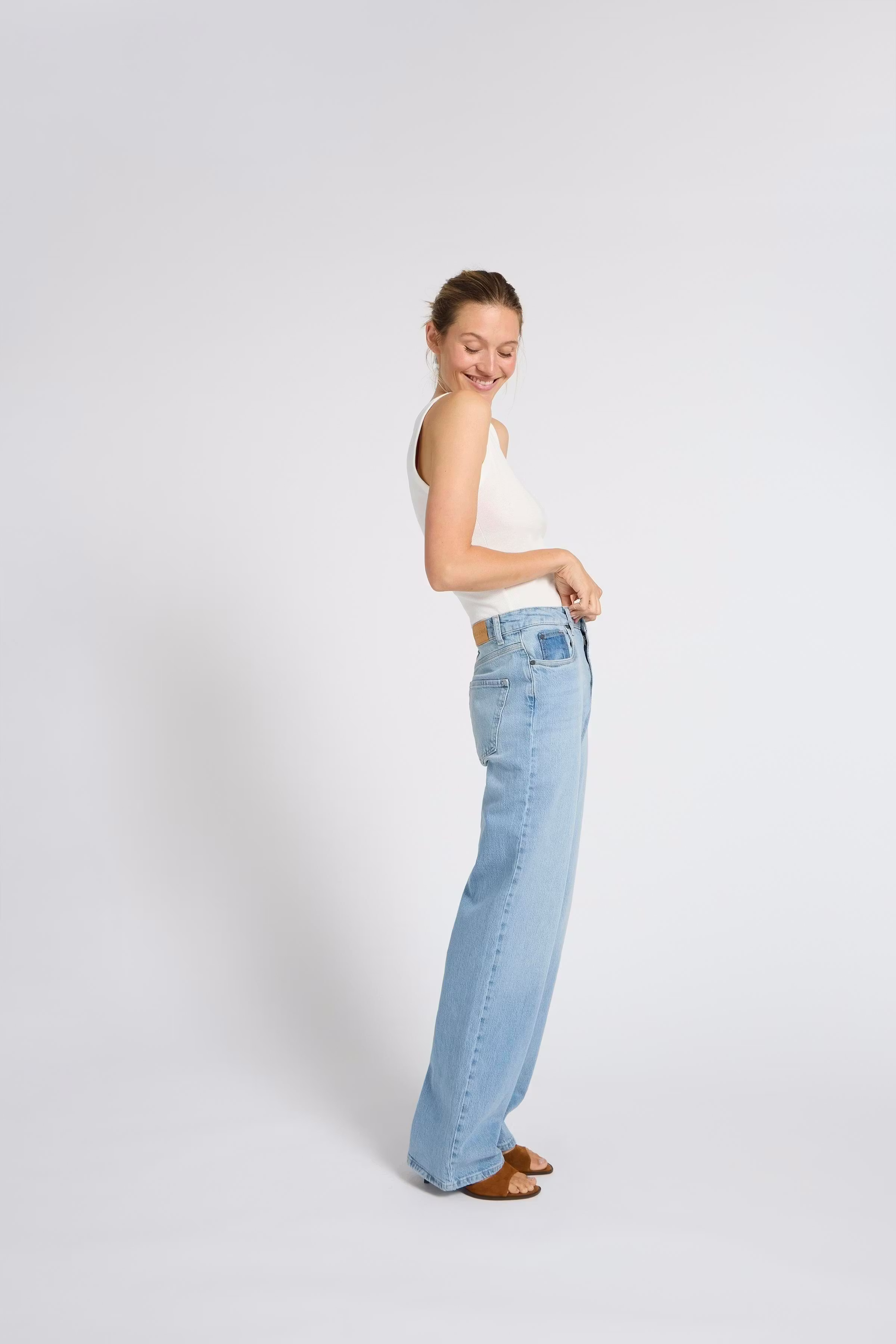 PZVEGA UHW Jeans Wide Leg LOCATION NONE 50207173-200008