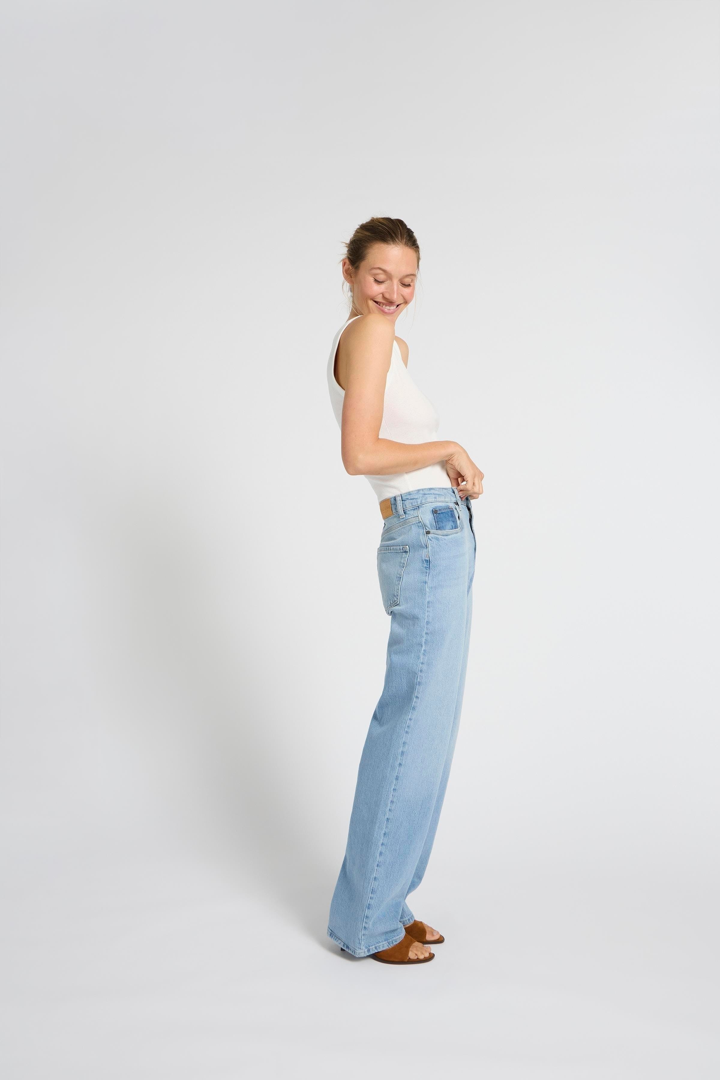 PZVEGA UHW Jeans Wide Leg LOCATION NONE 50207173-200008