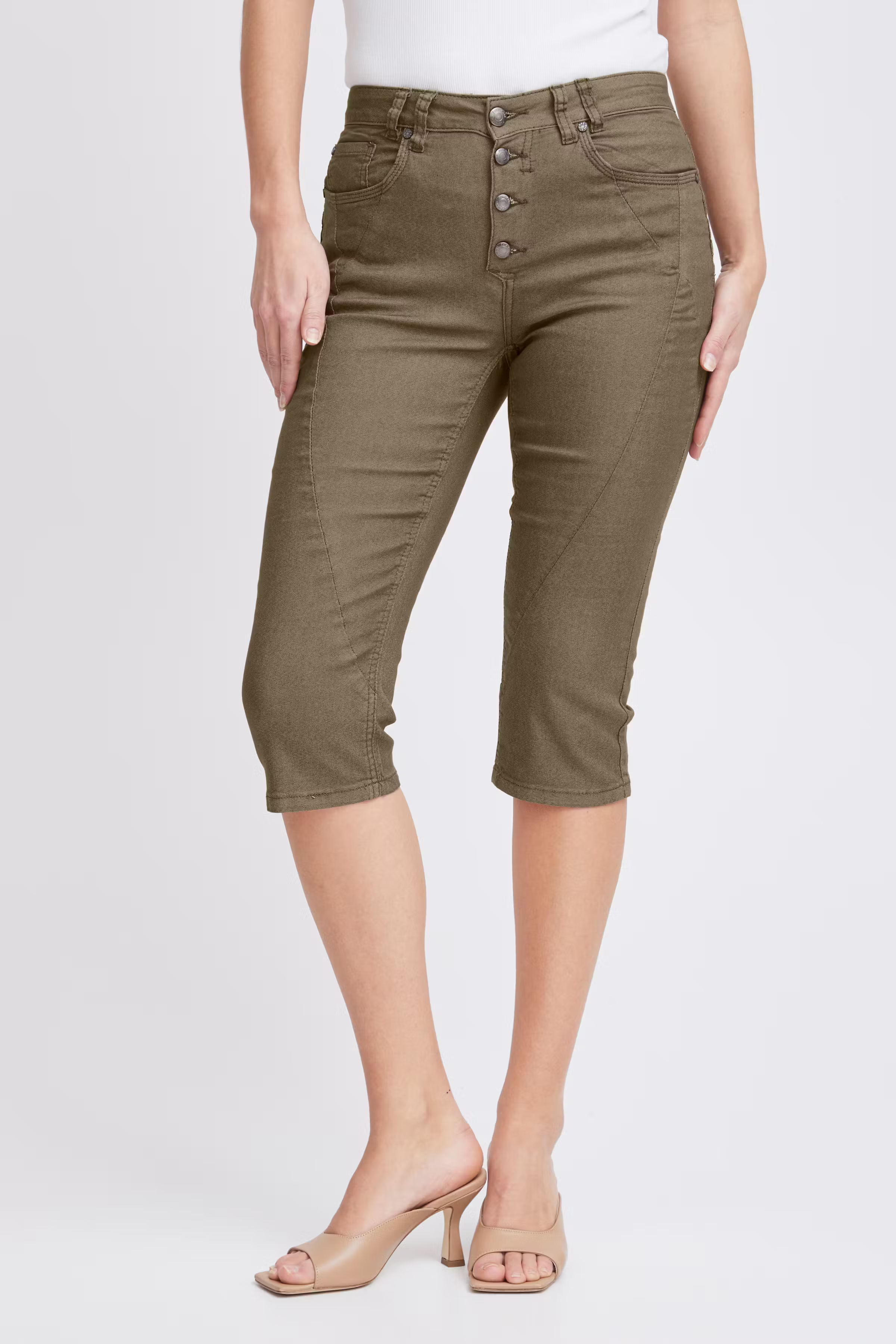 PZROSITA High Waist Bukser LOOKBOOK FRONT 50205343-190510