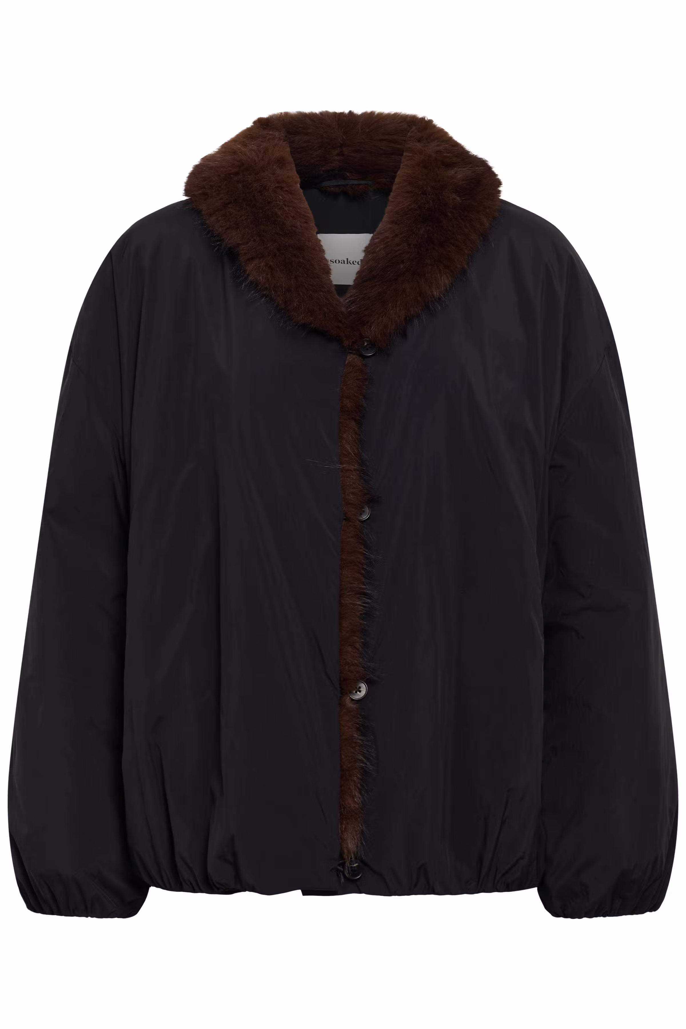 SLPanama Jacket With Fur Collar PACK FRONT 30410064-194008
