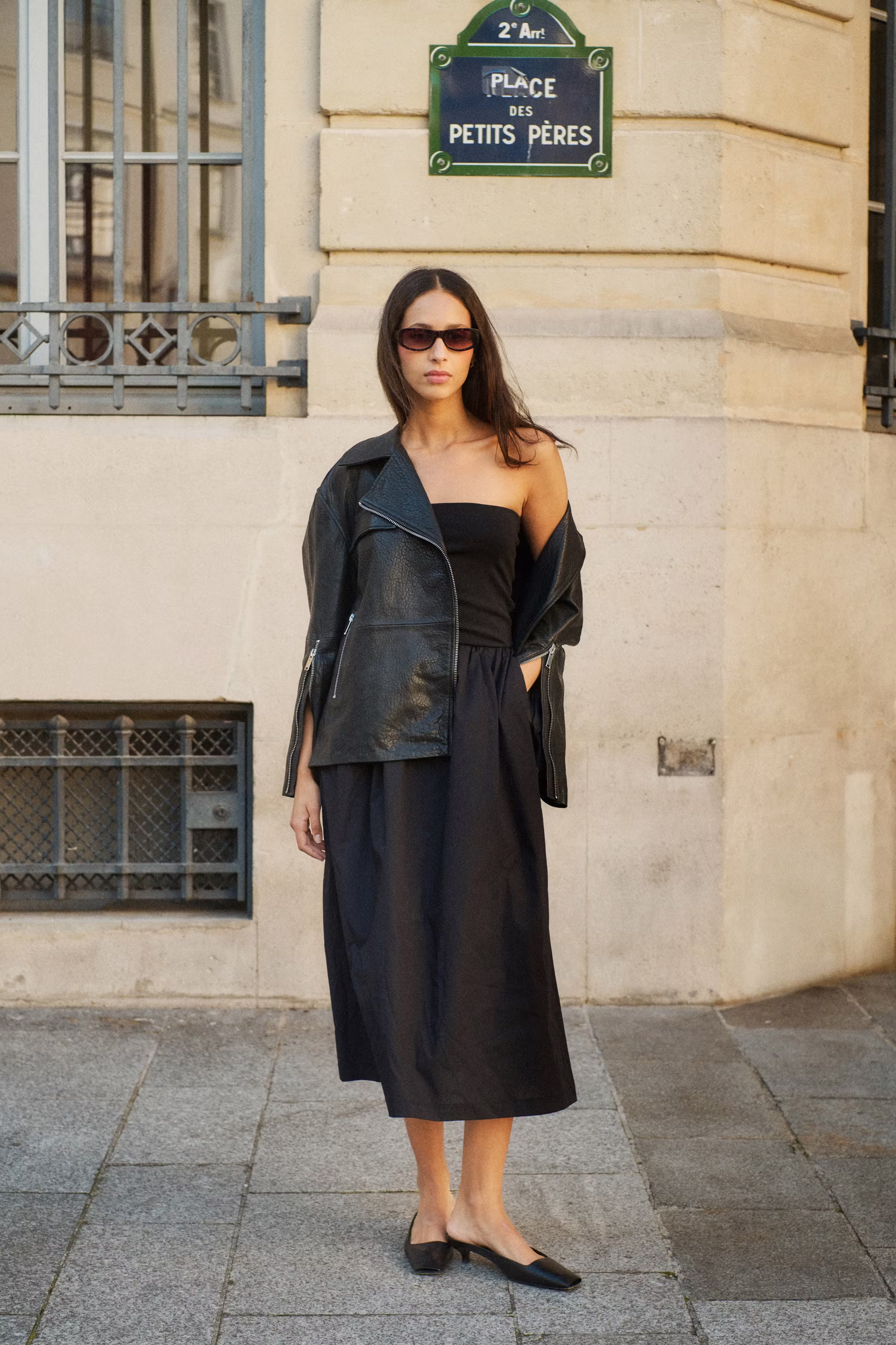 SLGinnie Læderjakke LOCATION NONE 30408277-194008