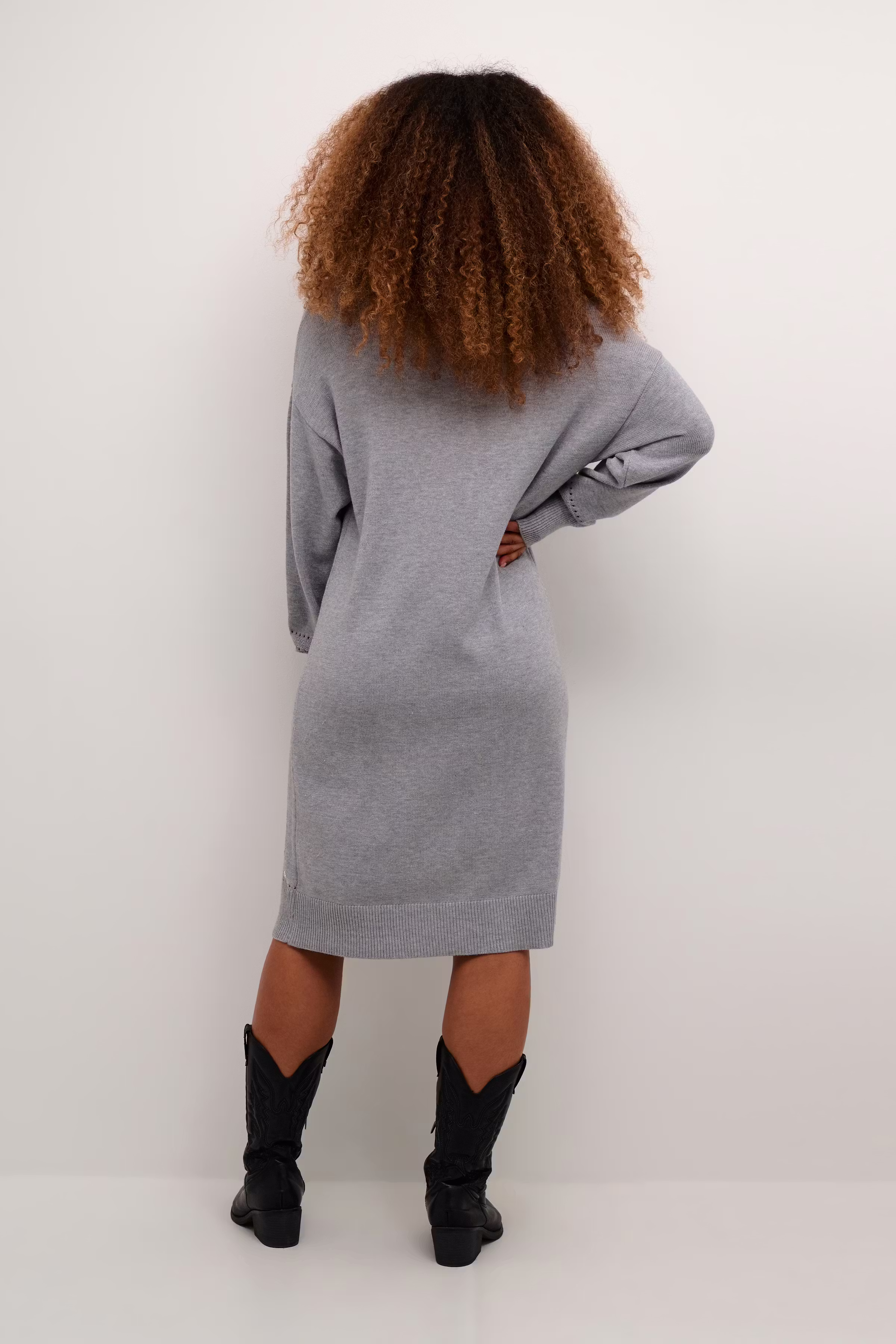 CRDela Strikkjole LOOKBOOK BACK 10612876-100391