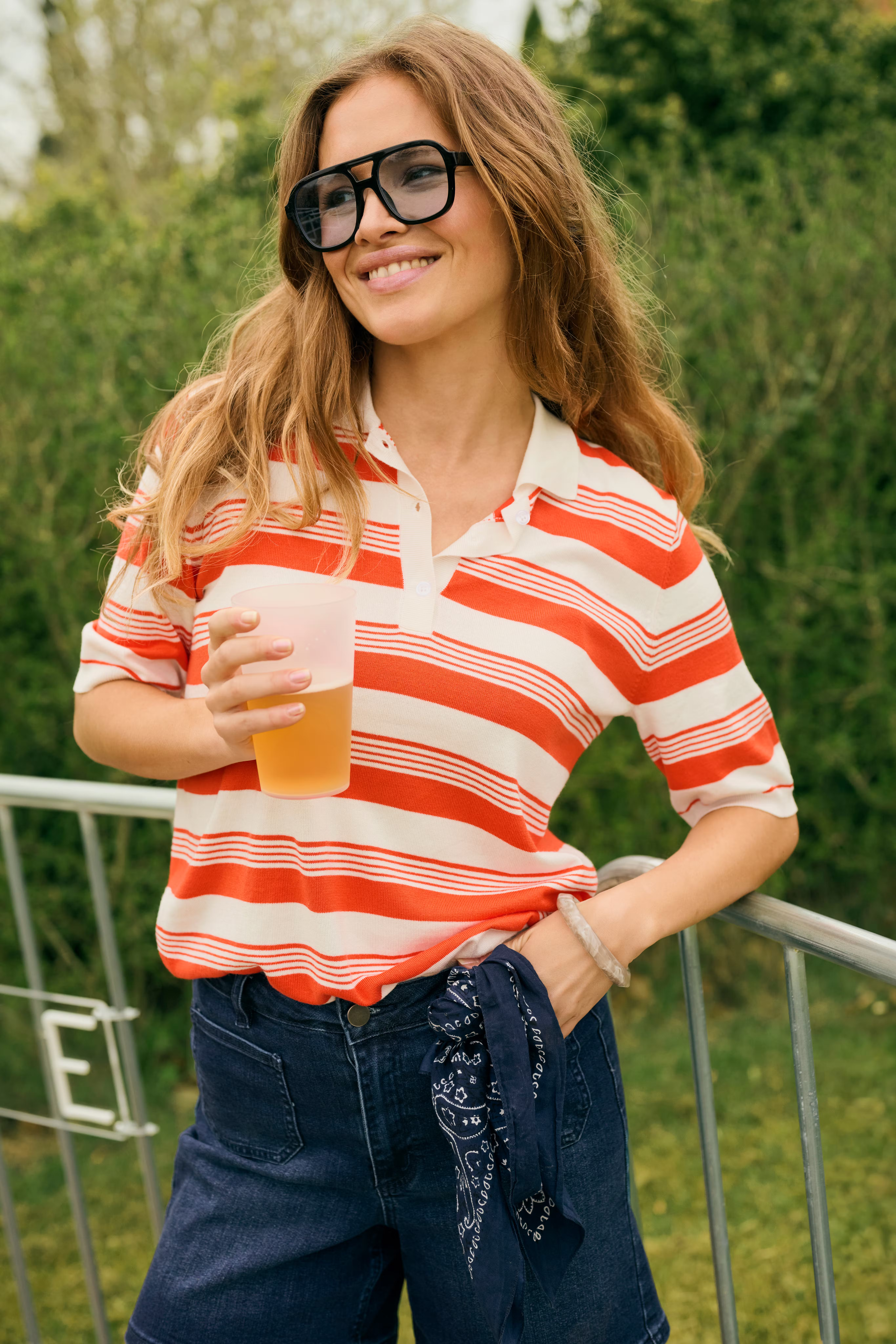 KAlizza Poloskjorte LOCATION NONE 10552426-108566