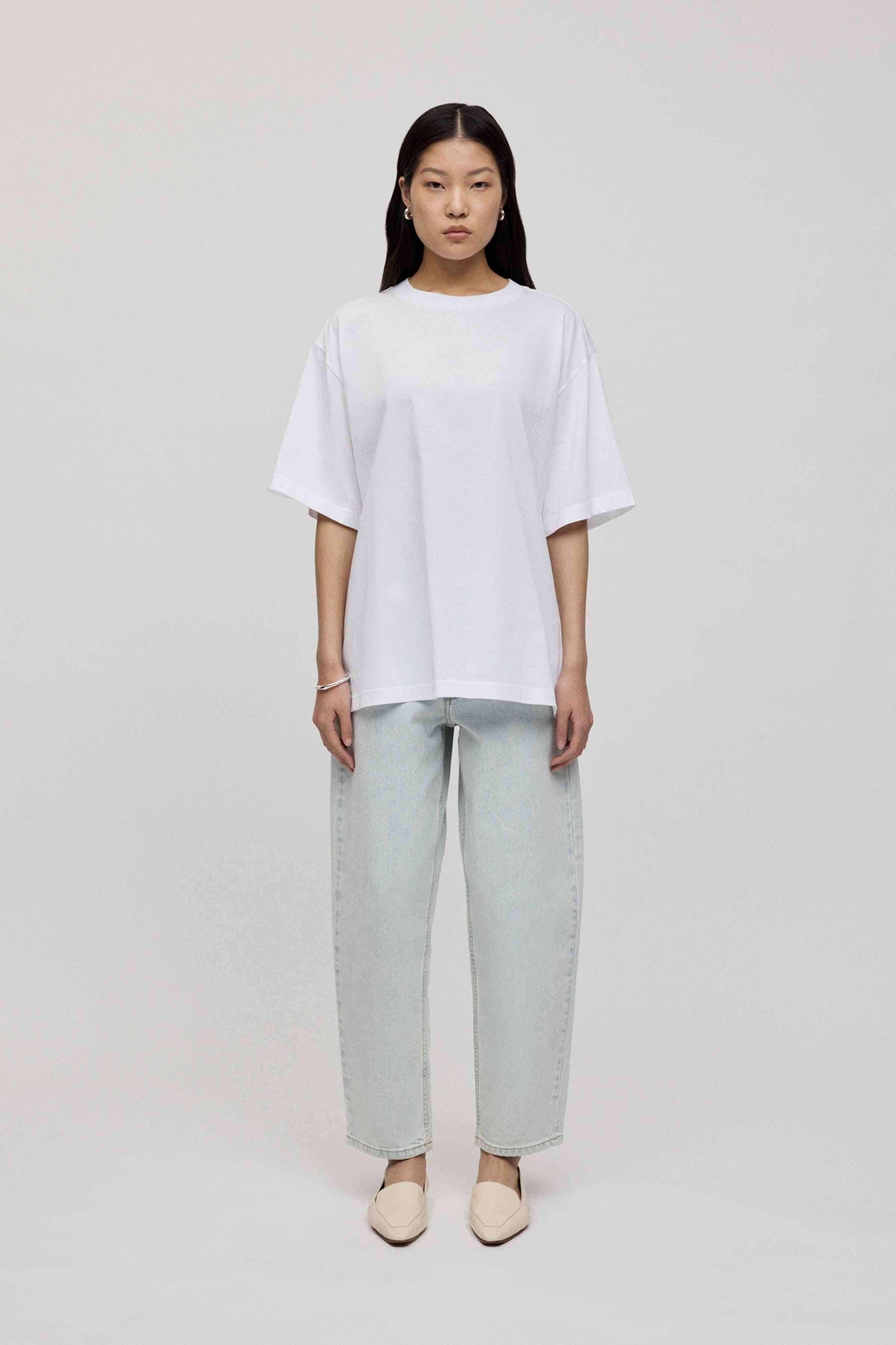 KYLA T-shirt LOOKBOOK FRONT 30600547-WH001