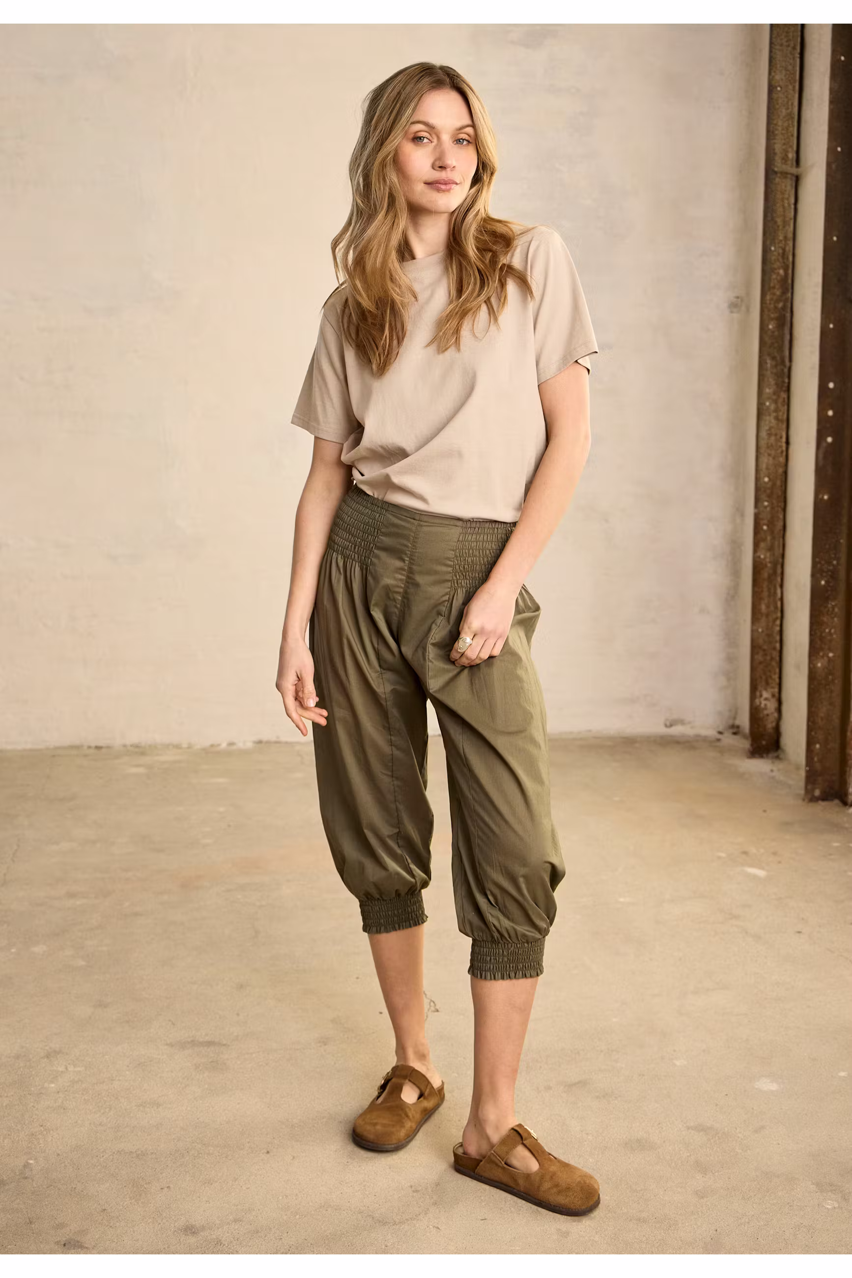 PZJILL Wide Capri Trousers LOCATION NONE 50200339-190510