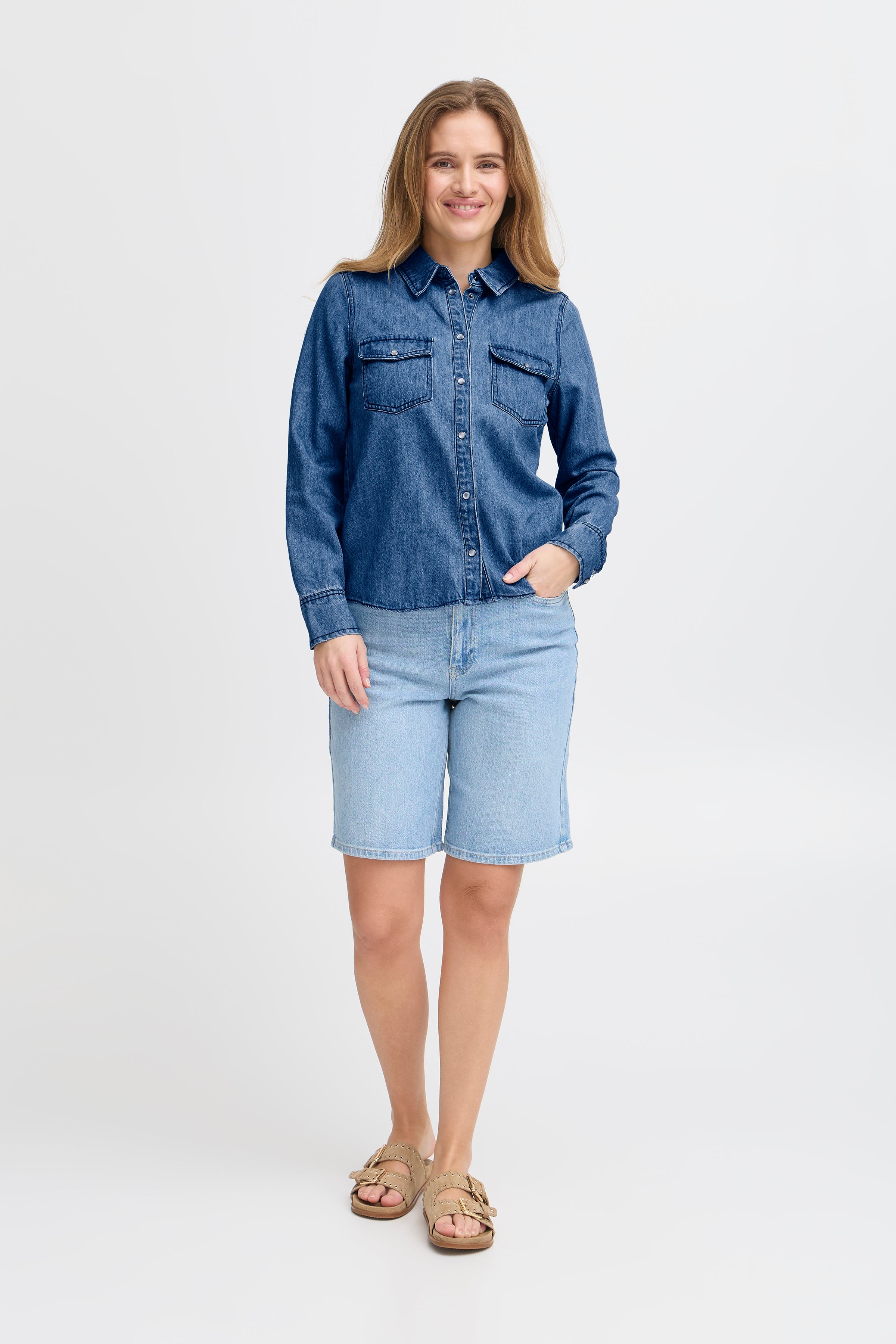 PZALANI Overhemd LOOKBOOK FRONT 50208799-200008