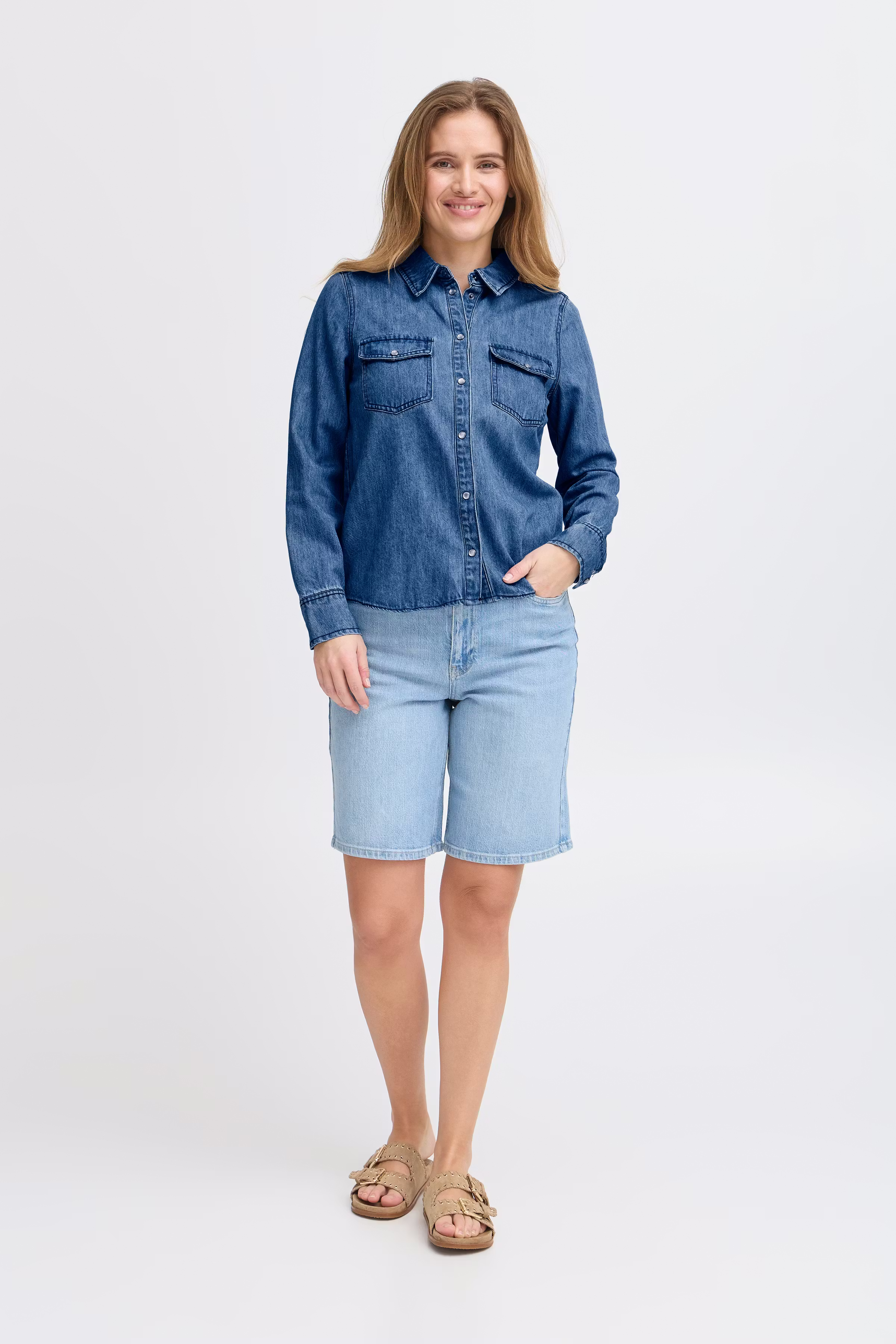 PZALANI Skjorte LOOKBOOK FRONT 50208799-200008