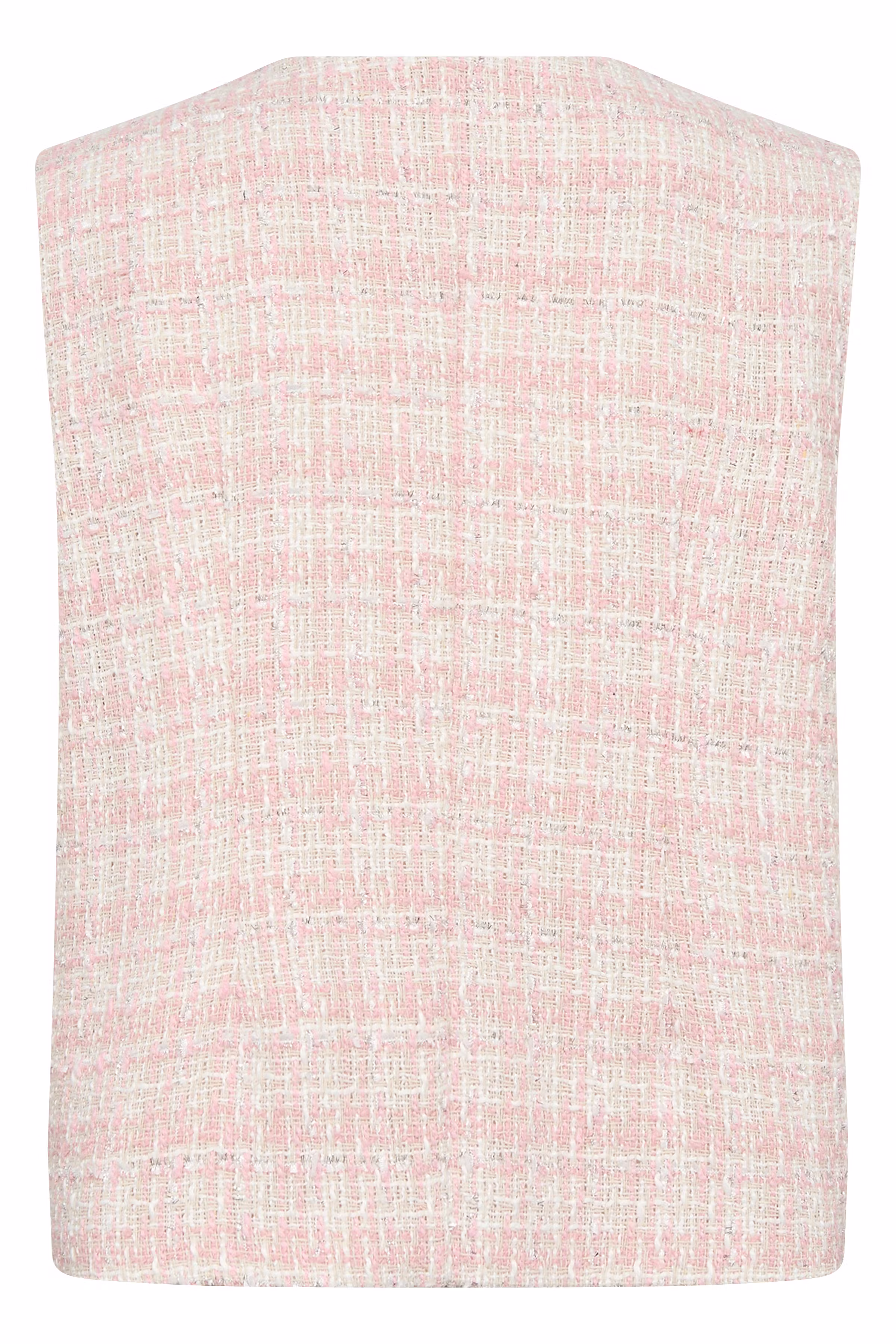 CUcoca Bouclé waistcoat PACK BACK 50111793-107452