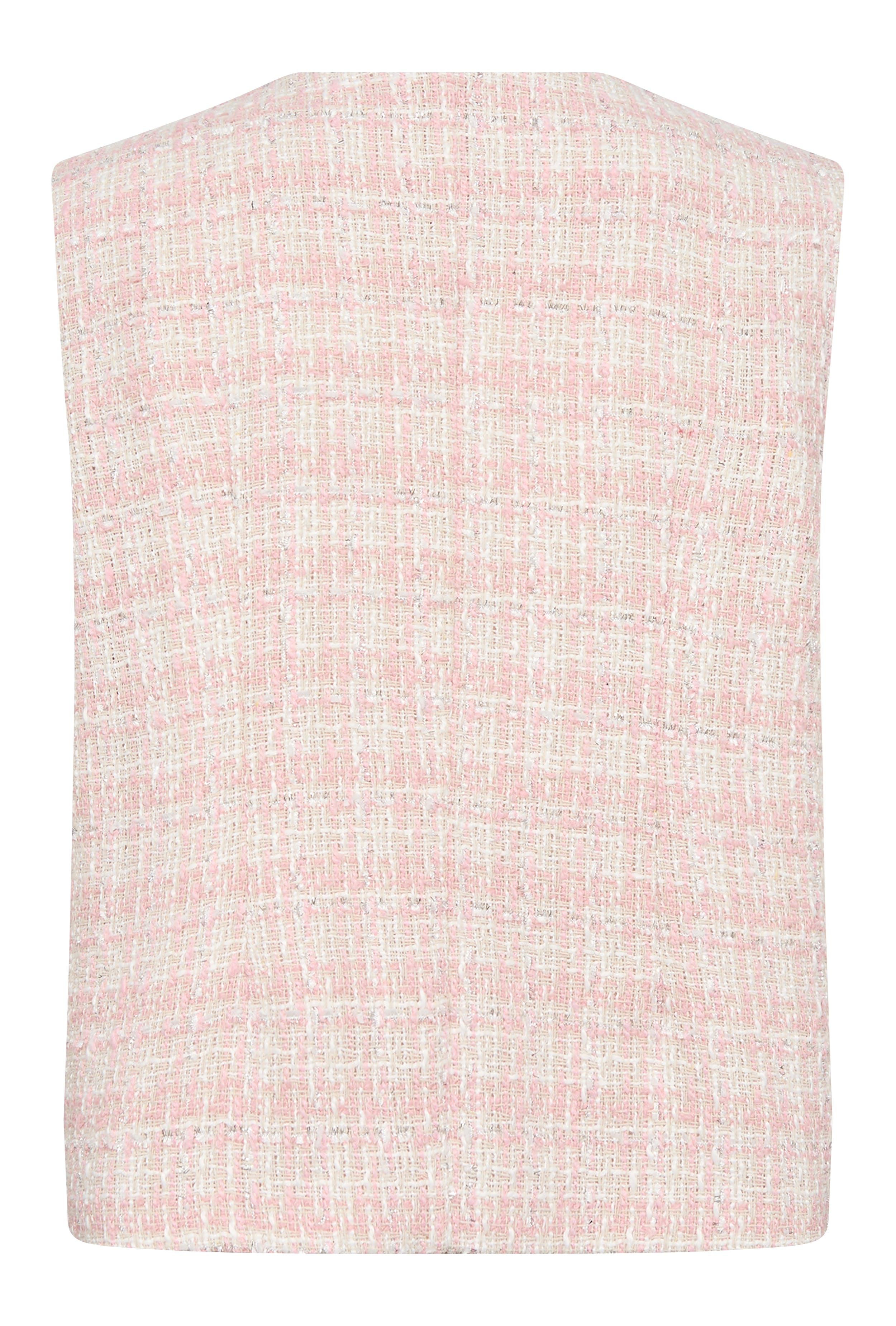 CUcoca Bouclé waistcoat PACK BACK 50111793-107452