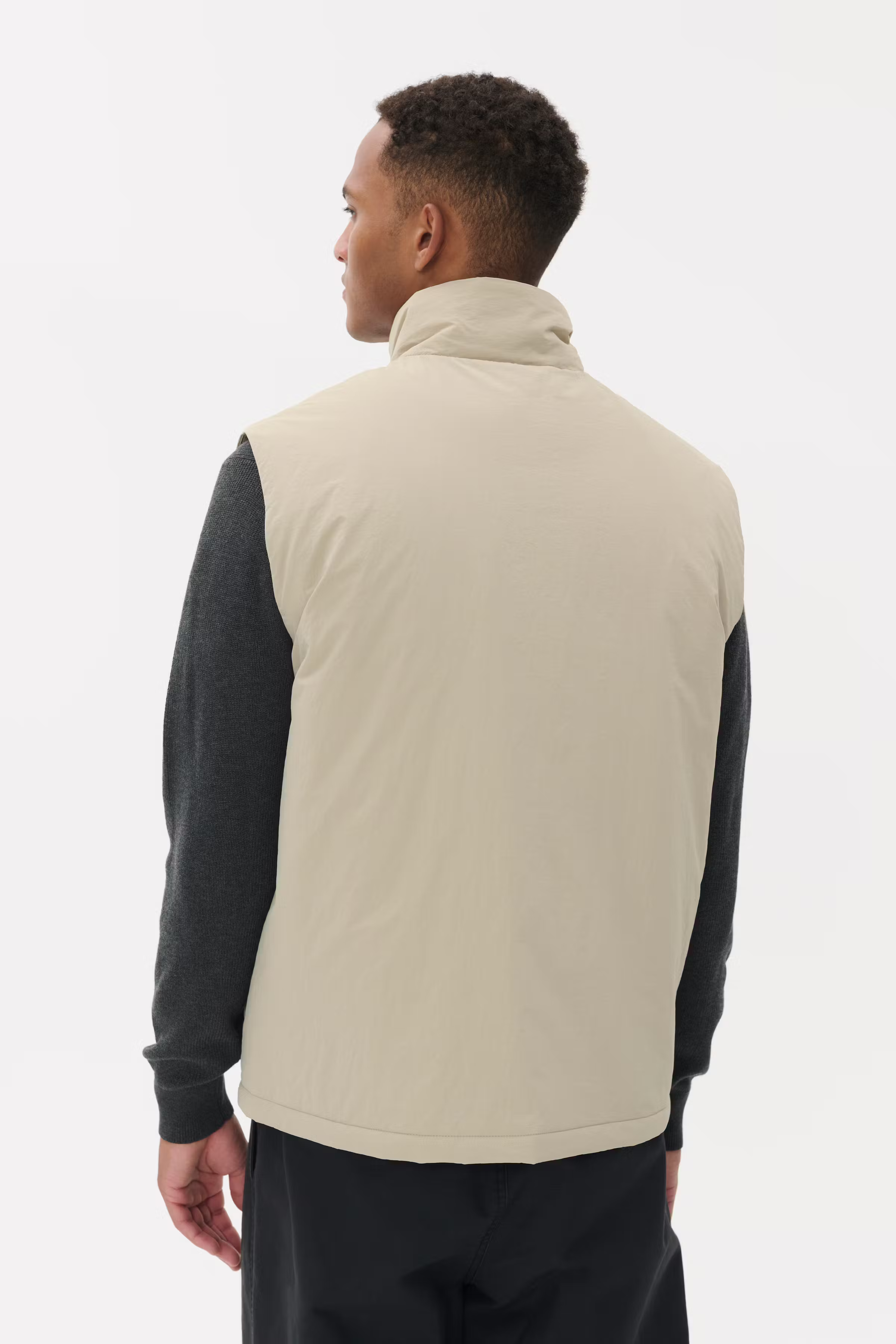 MAalejando Warm vest LOOKBOOK BACK 30207815-161105