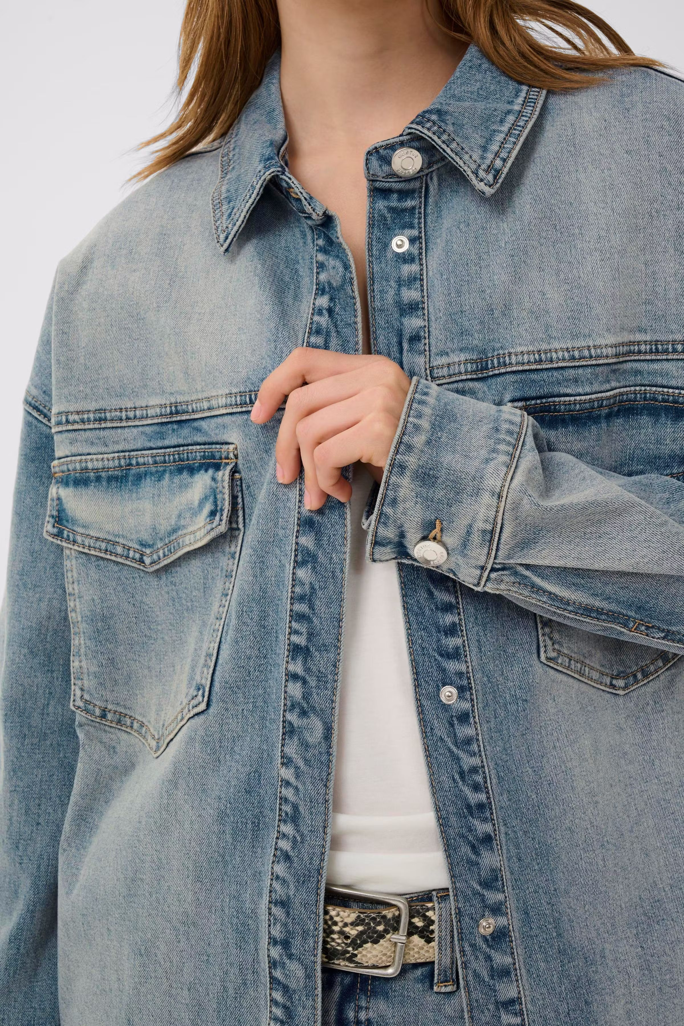 GZnoma Denimhemd LOOKBOOK DETAIL 10911189-109408