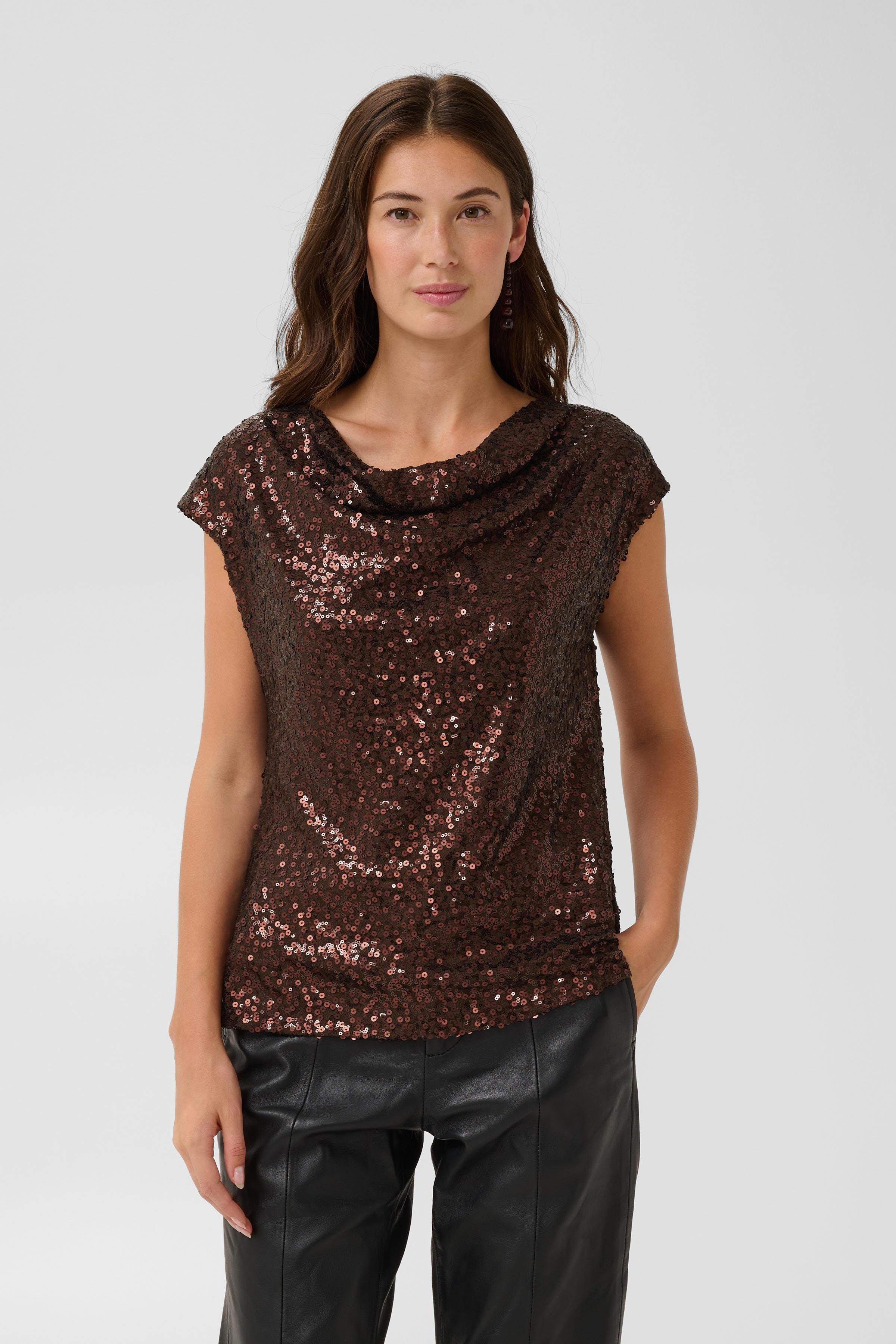 CUNYNNA Sequin top
 LOOKBOOK FRONT 50114028-190915