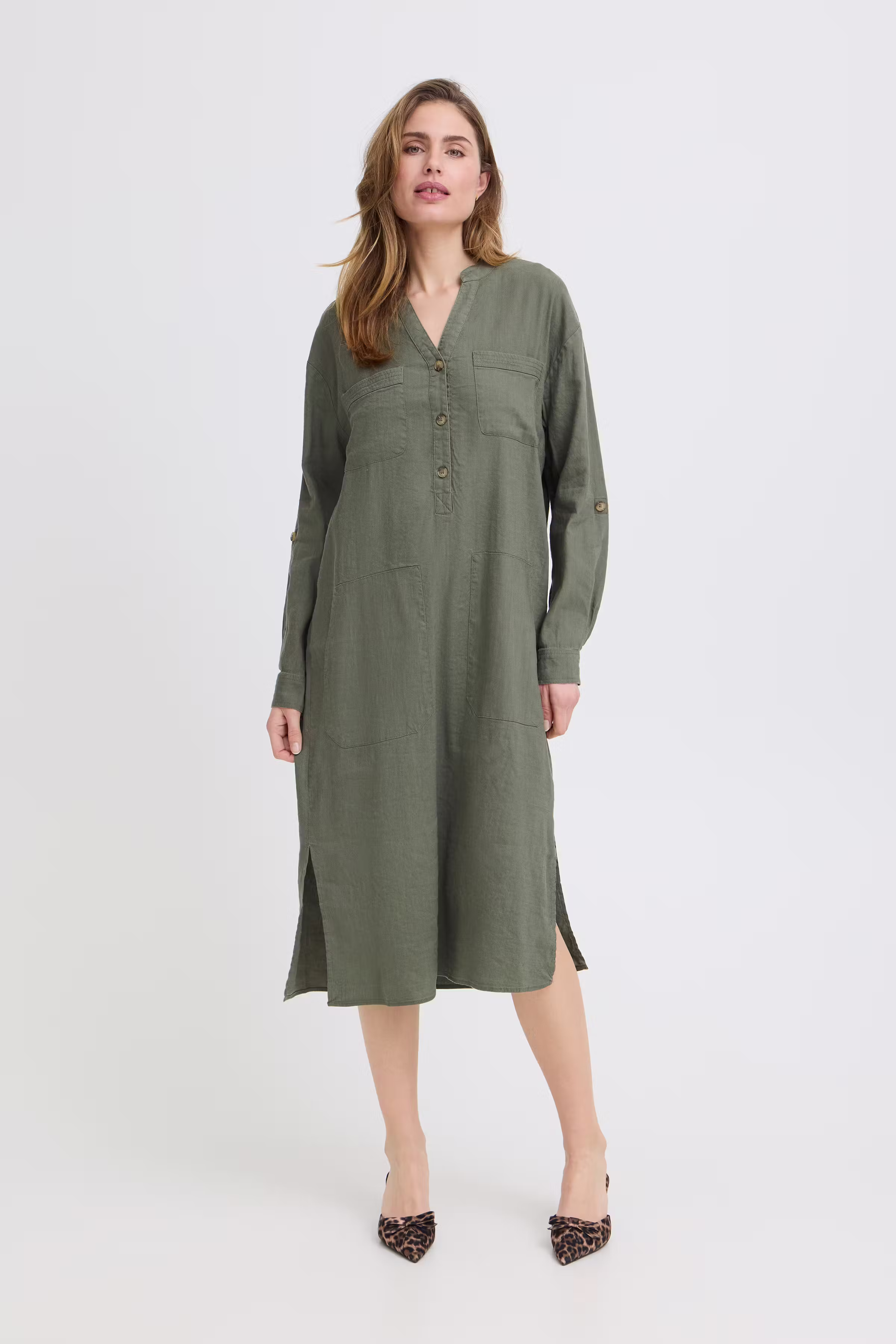 PZLUCA Kjole LOOKBOOK FRONT 50210431-180312