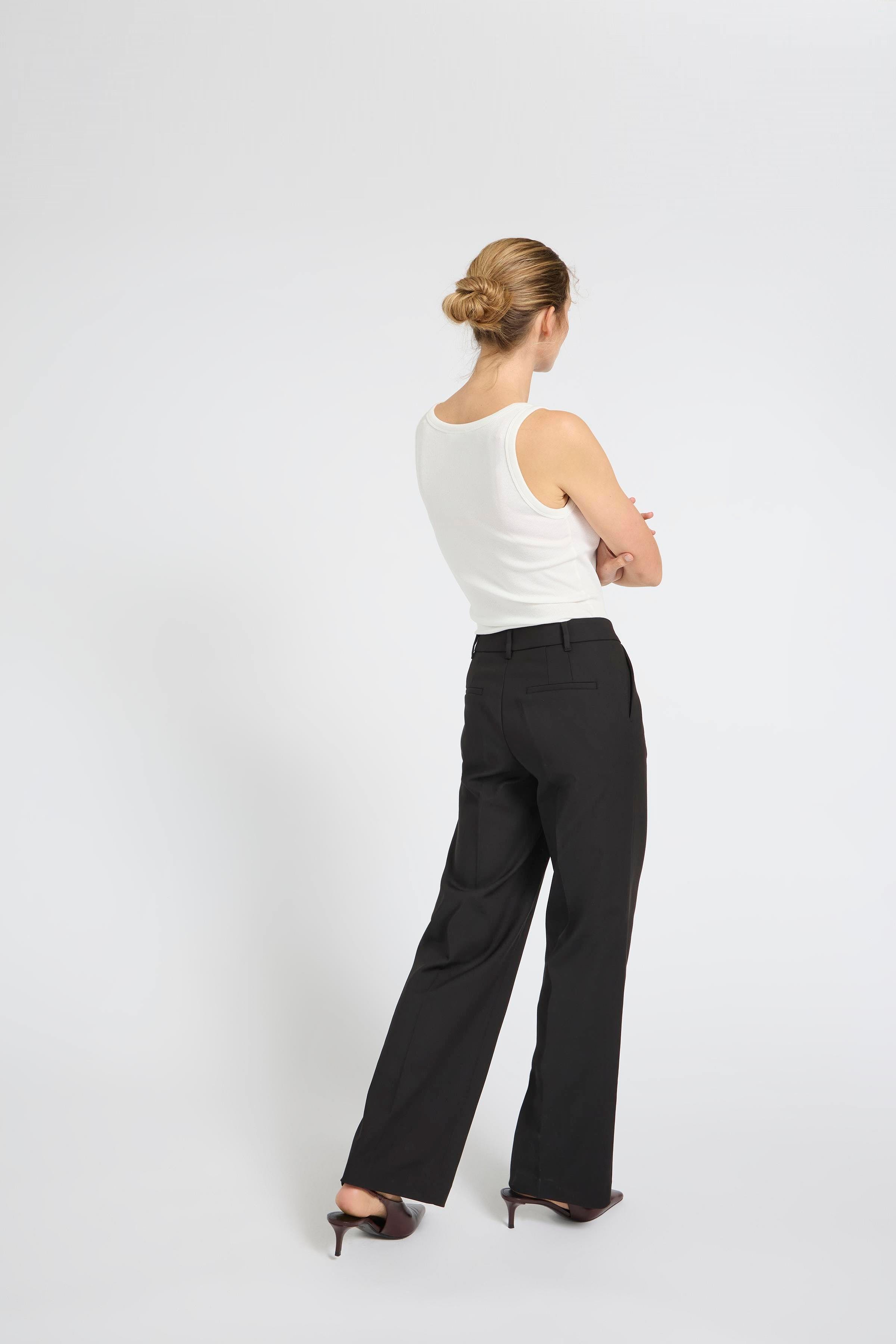 PZBINDY High Waist Wide Leg Bukser LOCATION NONE 50210334-193911