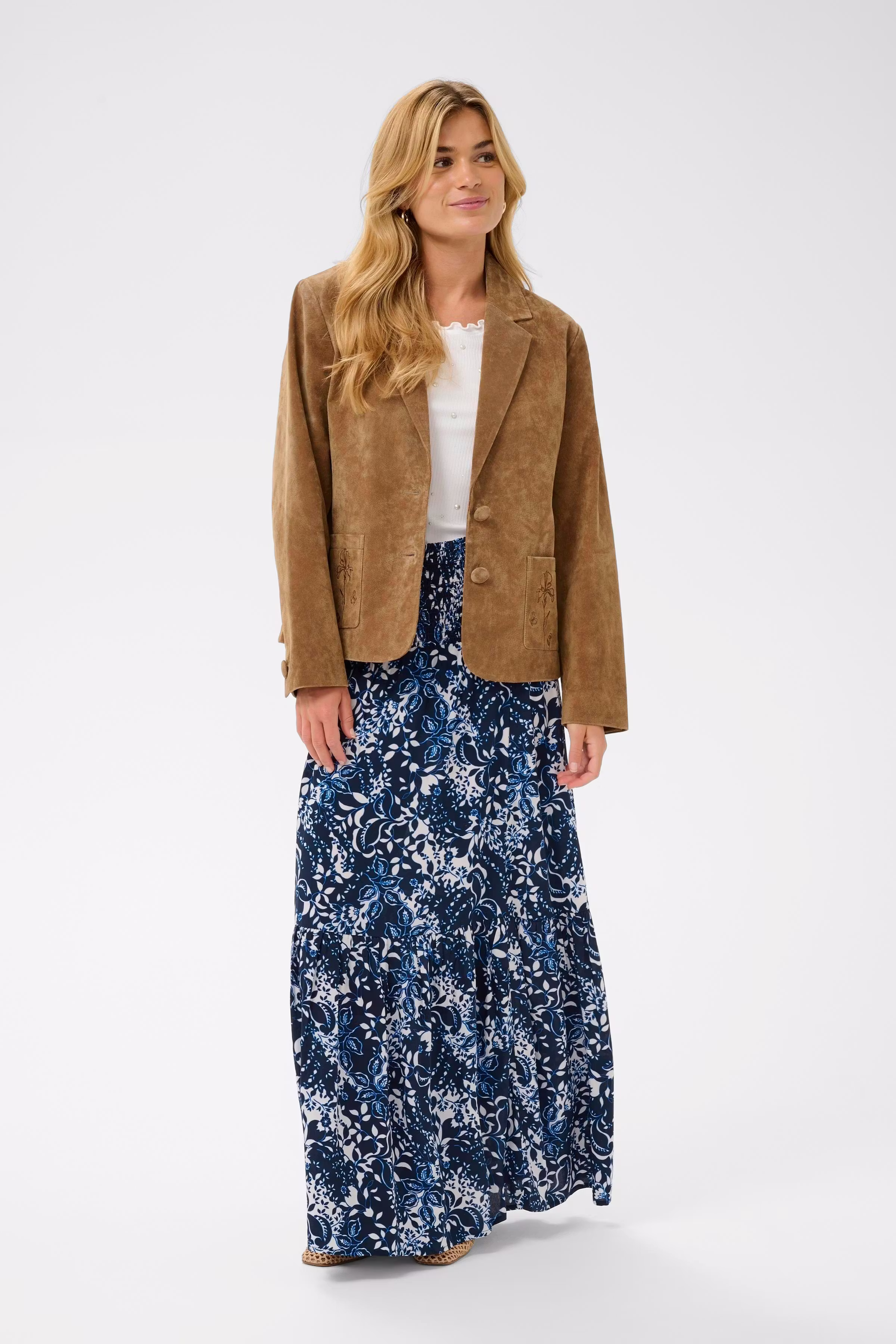 CRFido Veste en daim LOOKBOOK FRONT 10614800-109281