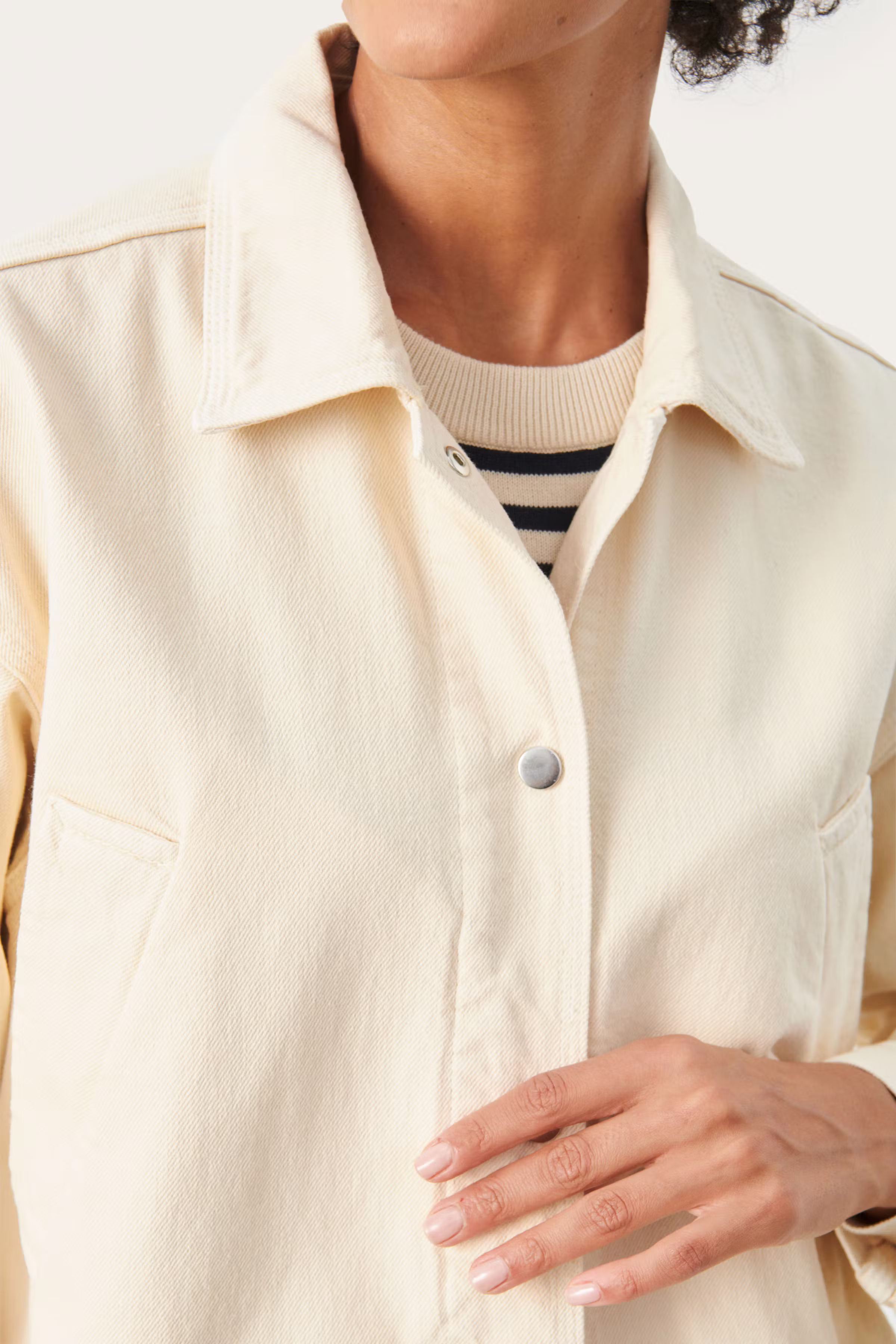 ElmiraPW Oversized spijkerjas LOOKBOOK DETAIL 30308245-120304