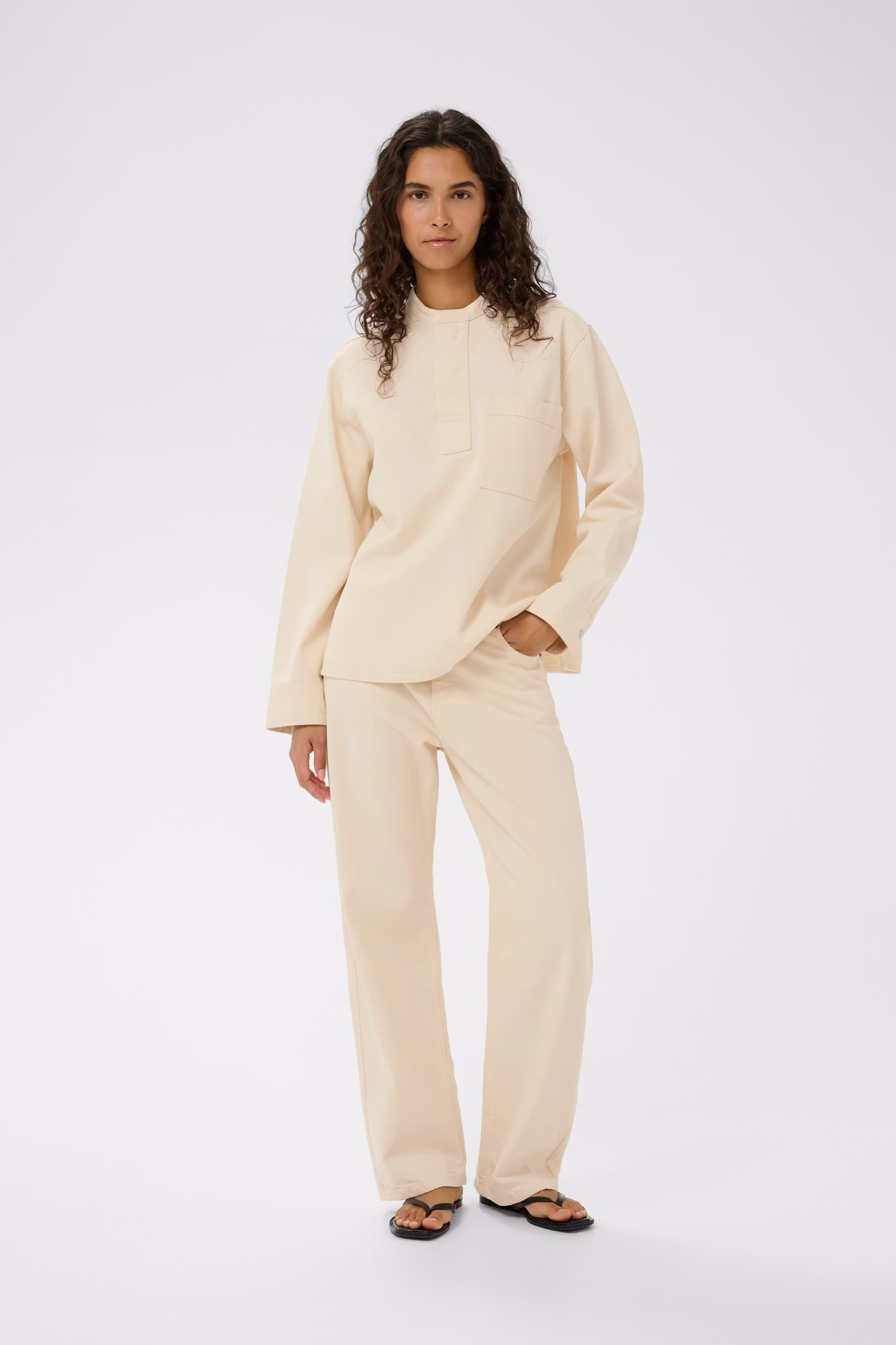 DILYSIW Denim Hemd LOOKBOOK FRONT 30112325-1108091