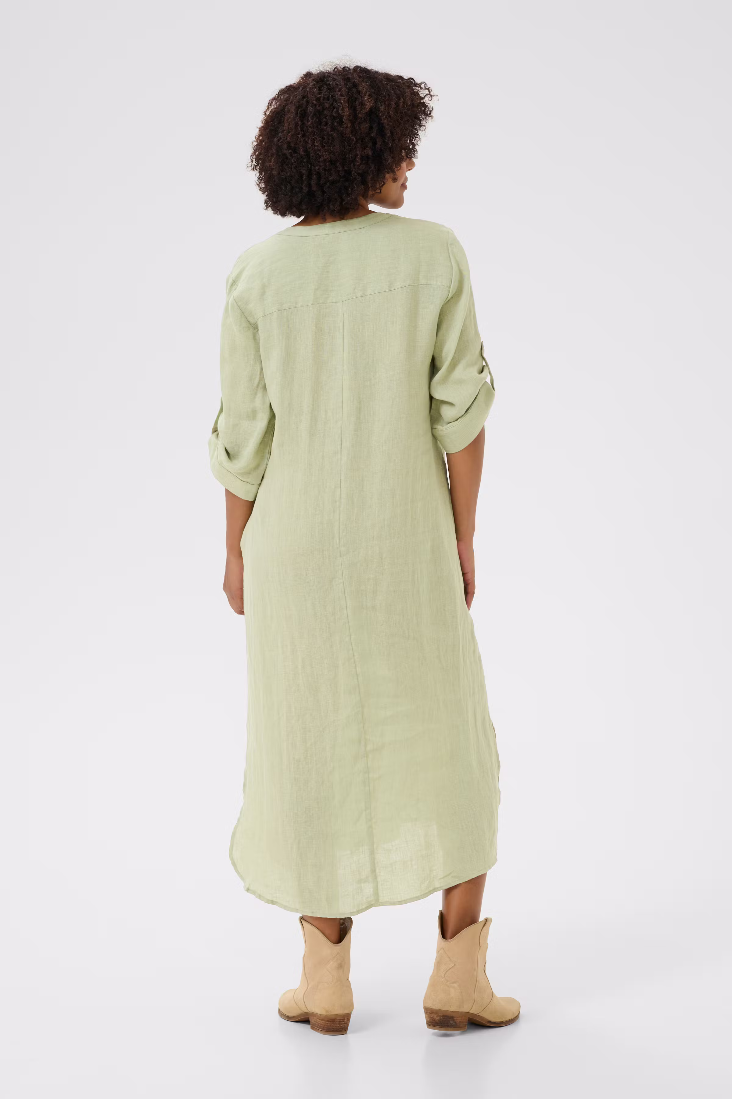 CRBellis Linen dress LOOKBOOK BACK 10611577-160213