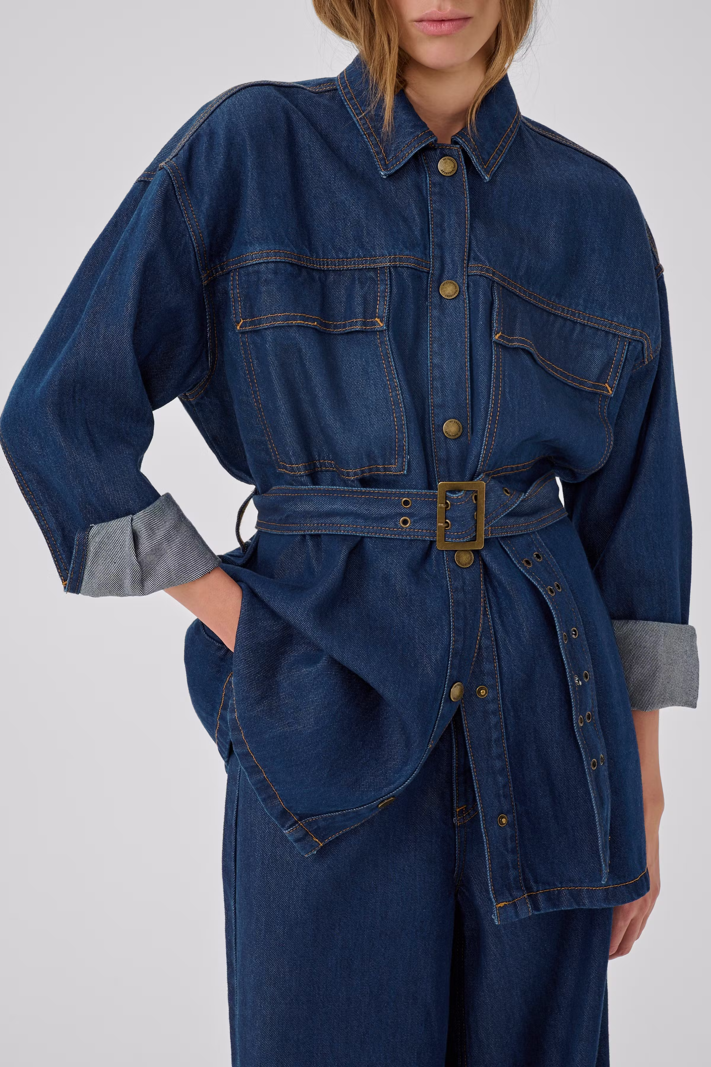 MWNessie Denimskjorte LOOKBOOK DETAIL 10705491-100067