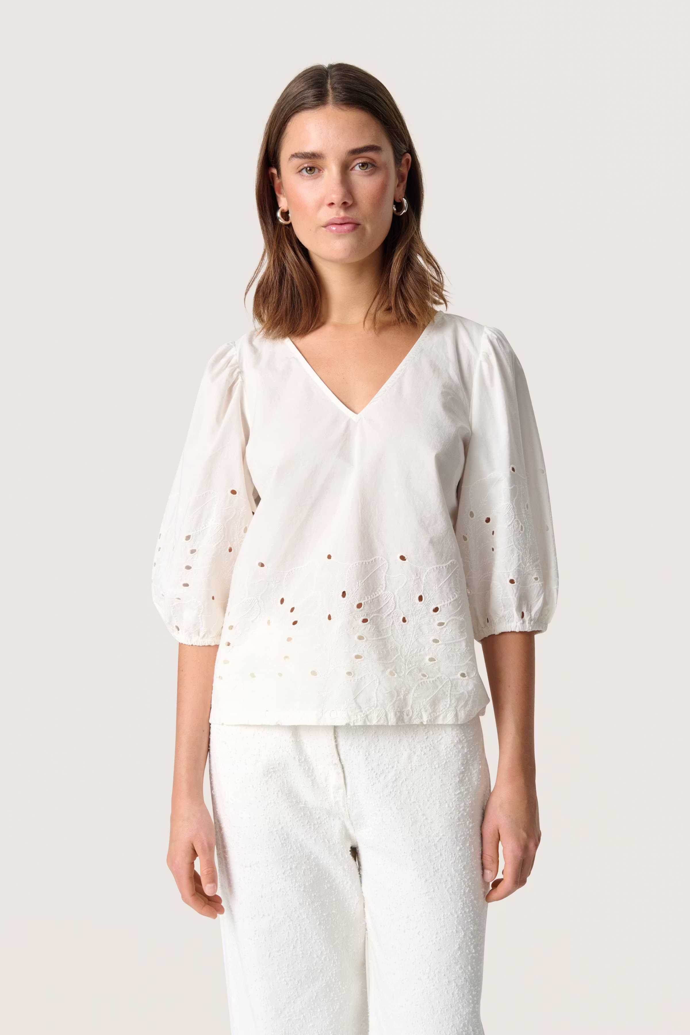 SLManja Bluse LOOKBOOK FRONT 30408460-111001