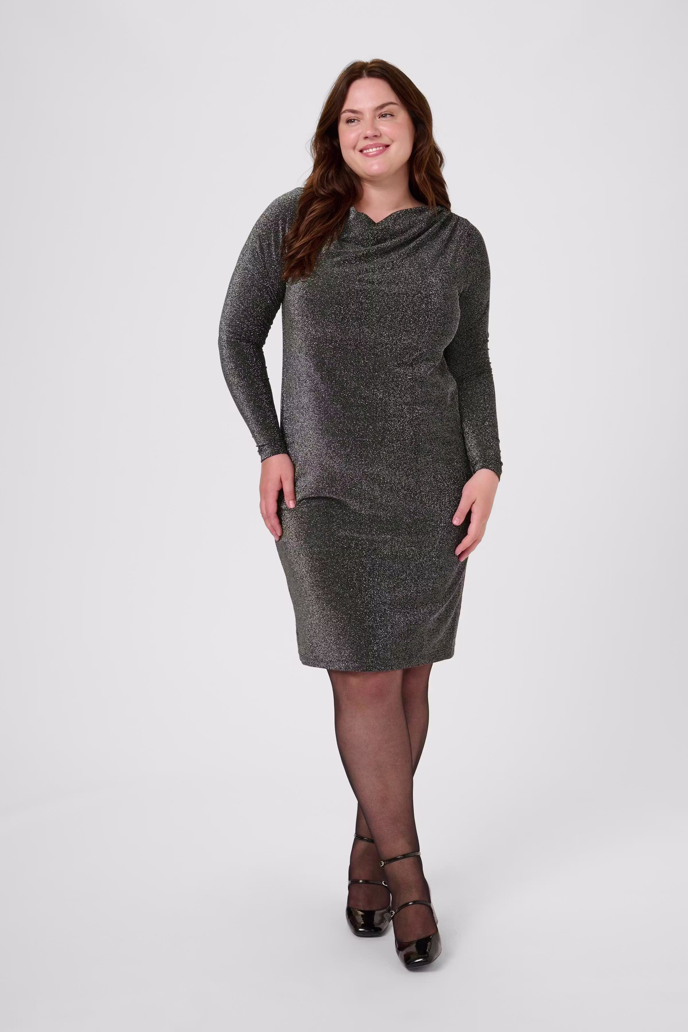 KCriana Glitter Klänning LOOKBOOK FRONT 10583841-108581