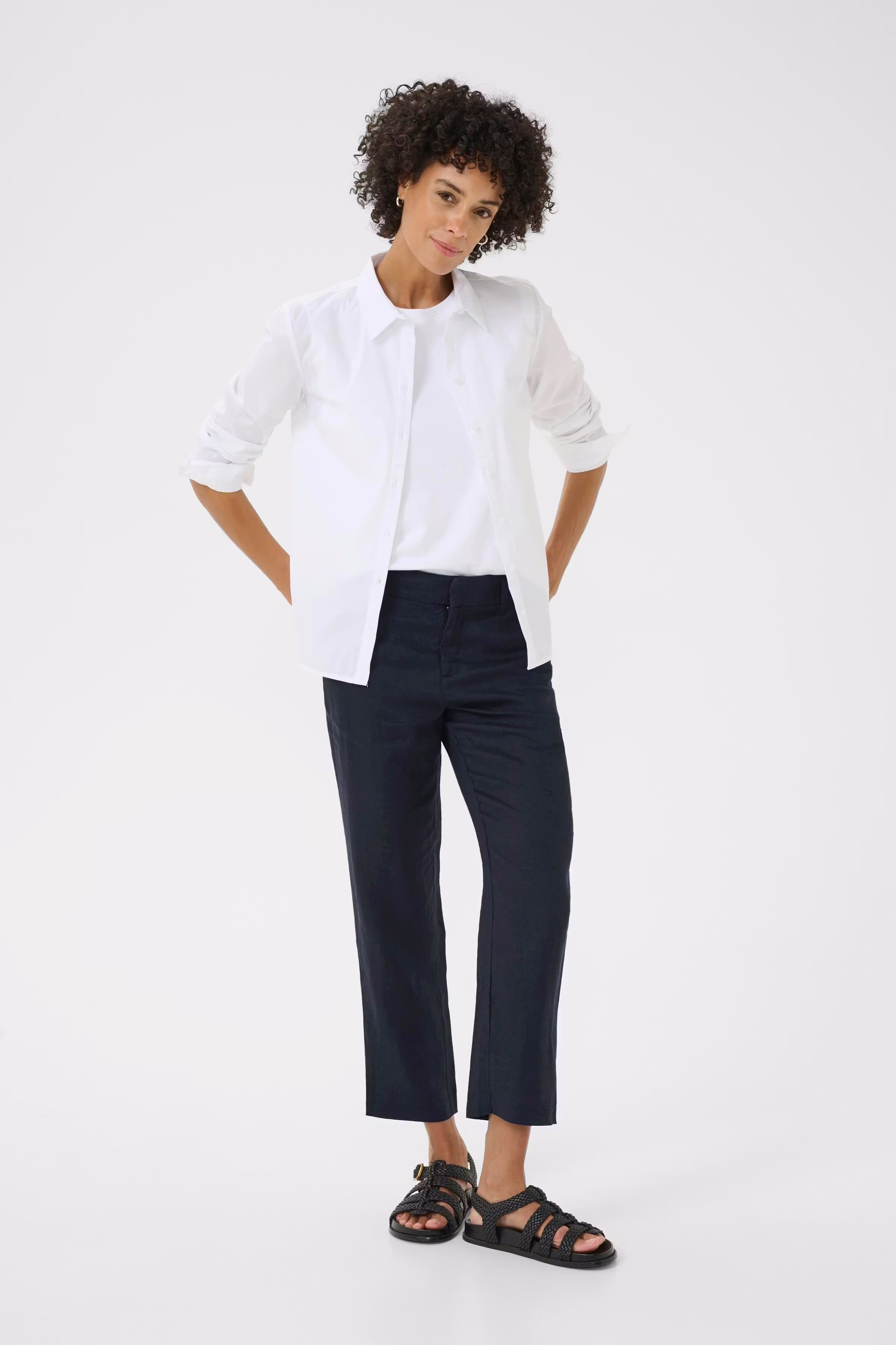 SoffePW Linnen broek LOOKBOOK FRONT 30309389-194109