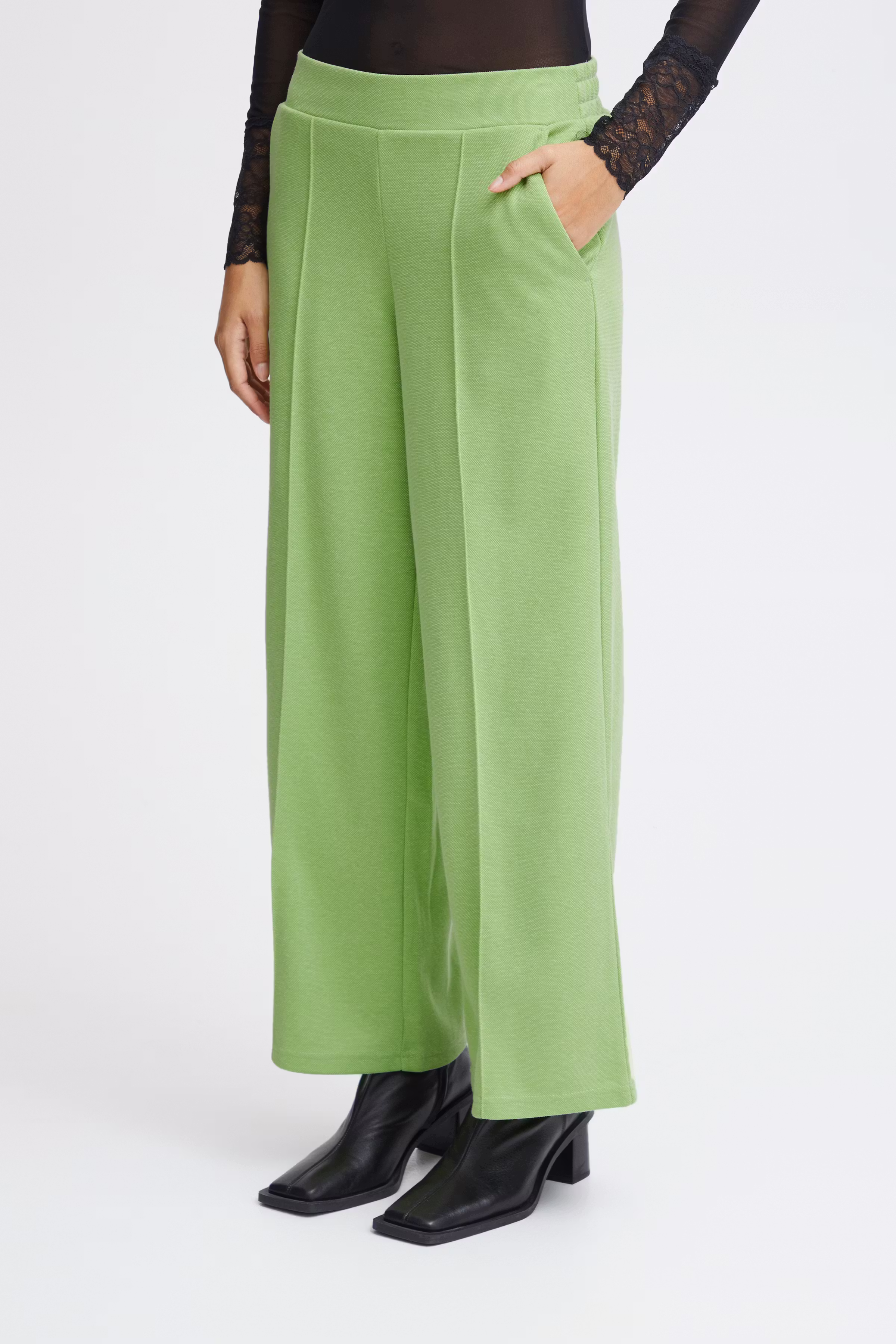 IHKATE PIQUE  Trousers LOOKBOOK FRONT 20118162-150341