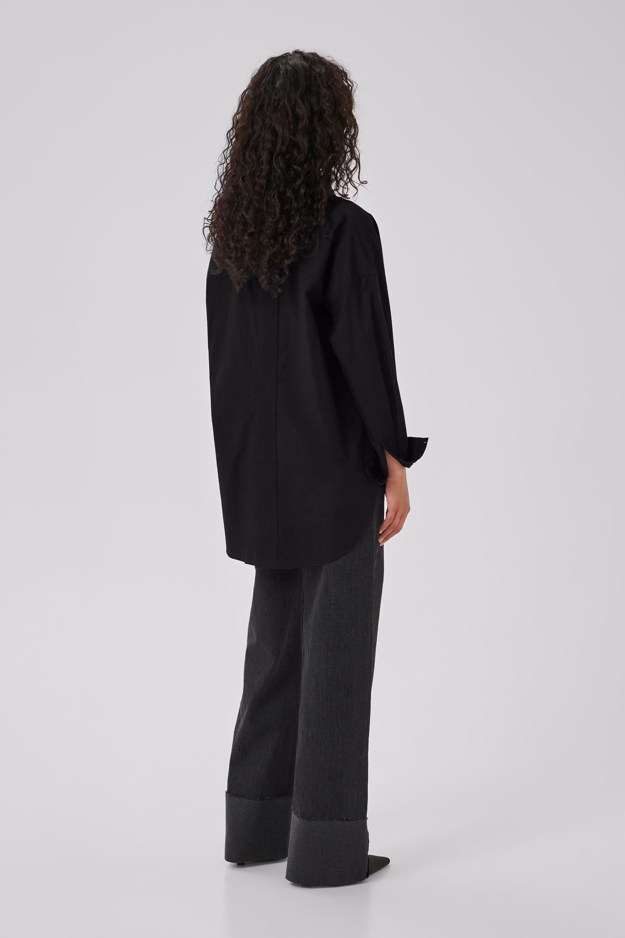SunnaMW Boxy Shirt LOOKBOOK BACK 10705021-100031