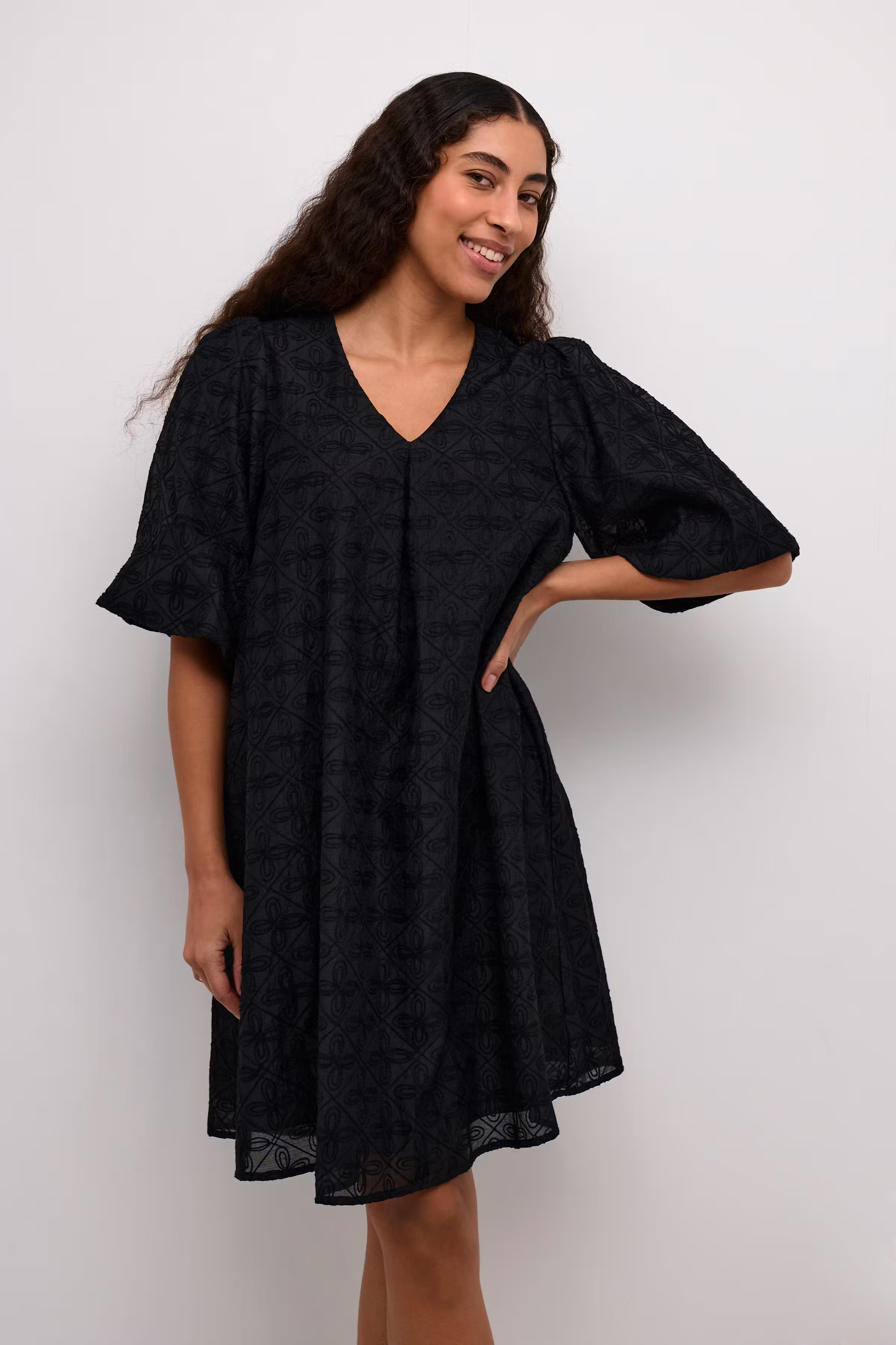 CUannasofie Kjole LOOKBOOK FRONT 50111075-500012