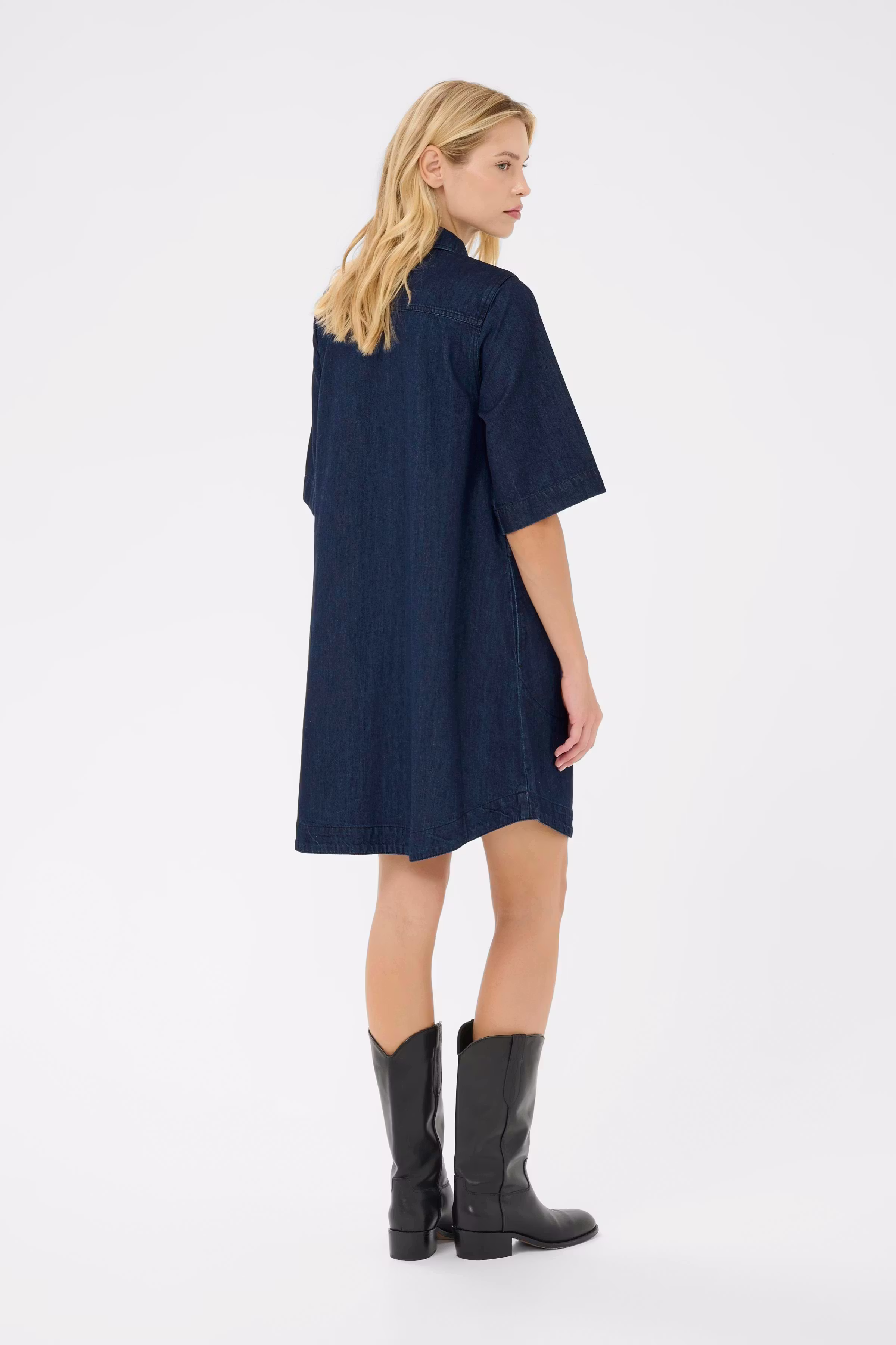 SardiaPW Denim Dress LOOKBOOK BACK 30309973-300159