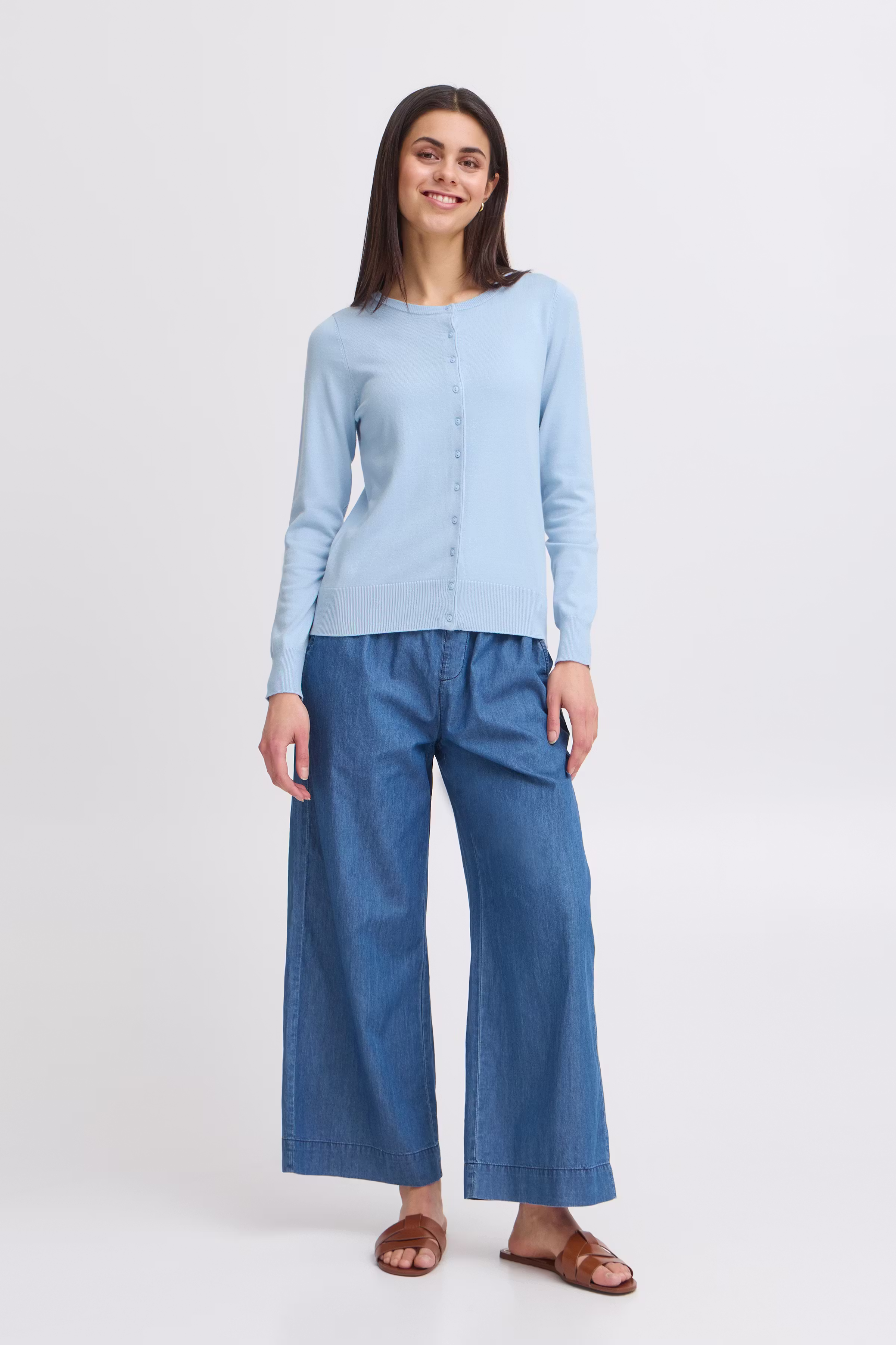 FRZubasic Cardigan LOOKBOOK FRONT 20604187-144115
