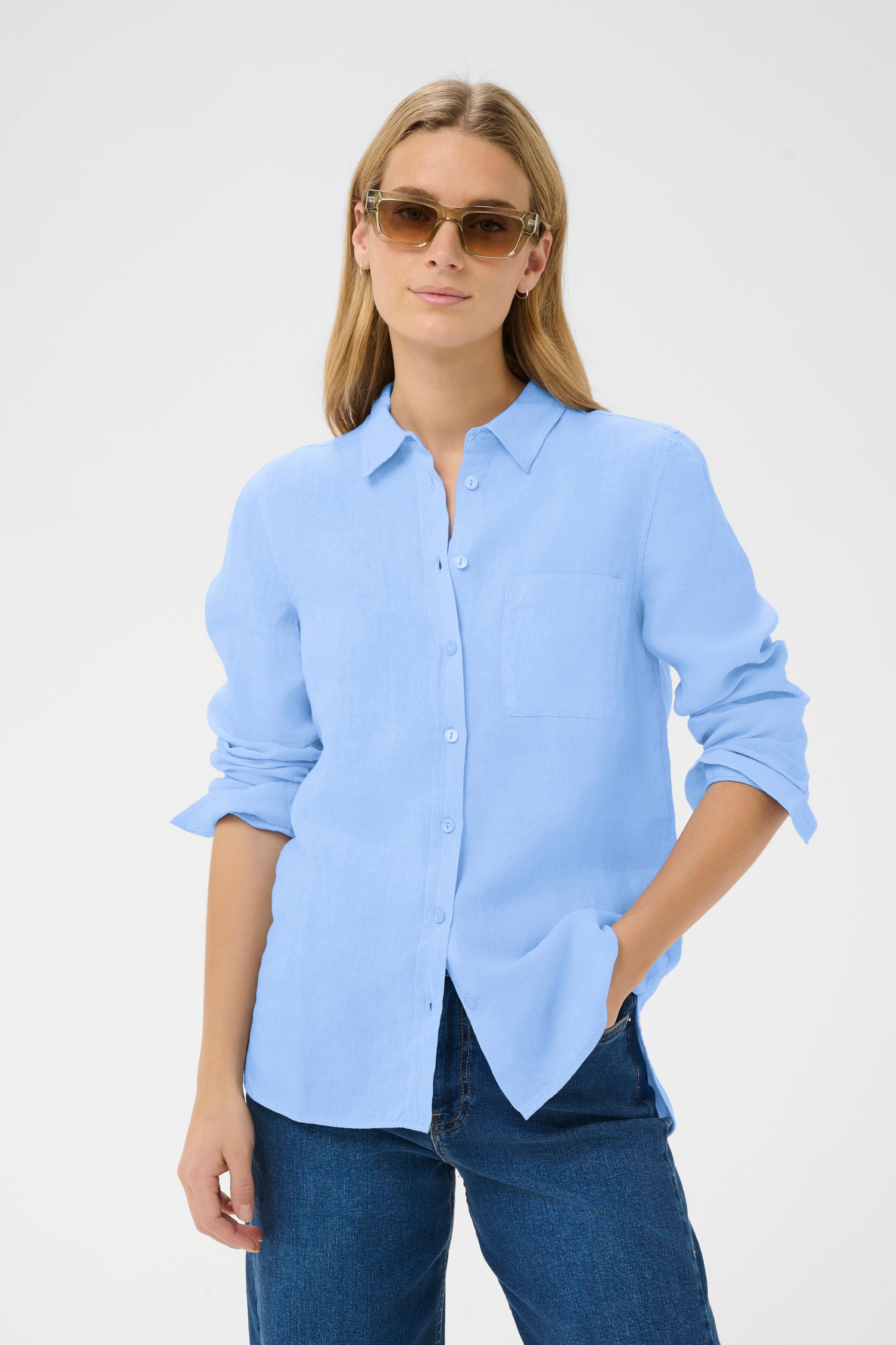 KivasPW Linen shirt LOOKBOOK FRONT 30306952-153919