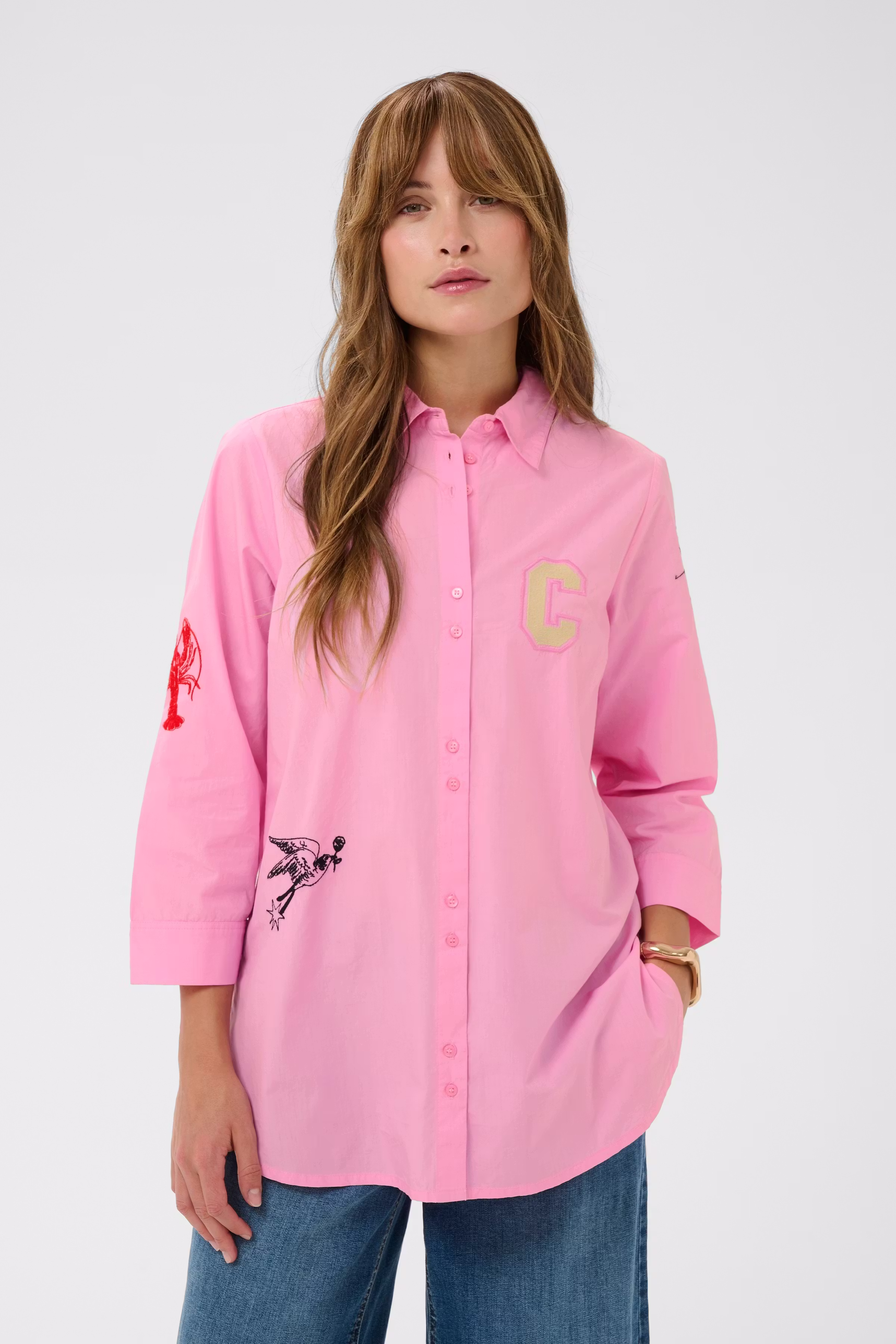 CUjila Skjorte LOOKBOOK FRONT 50112882-152215