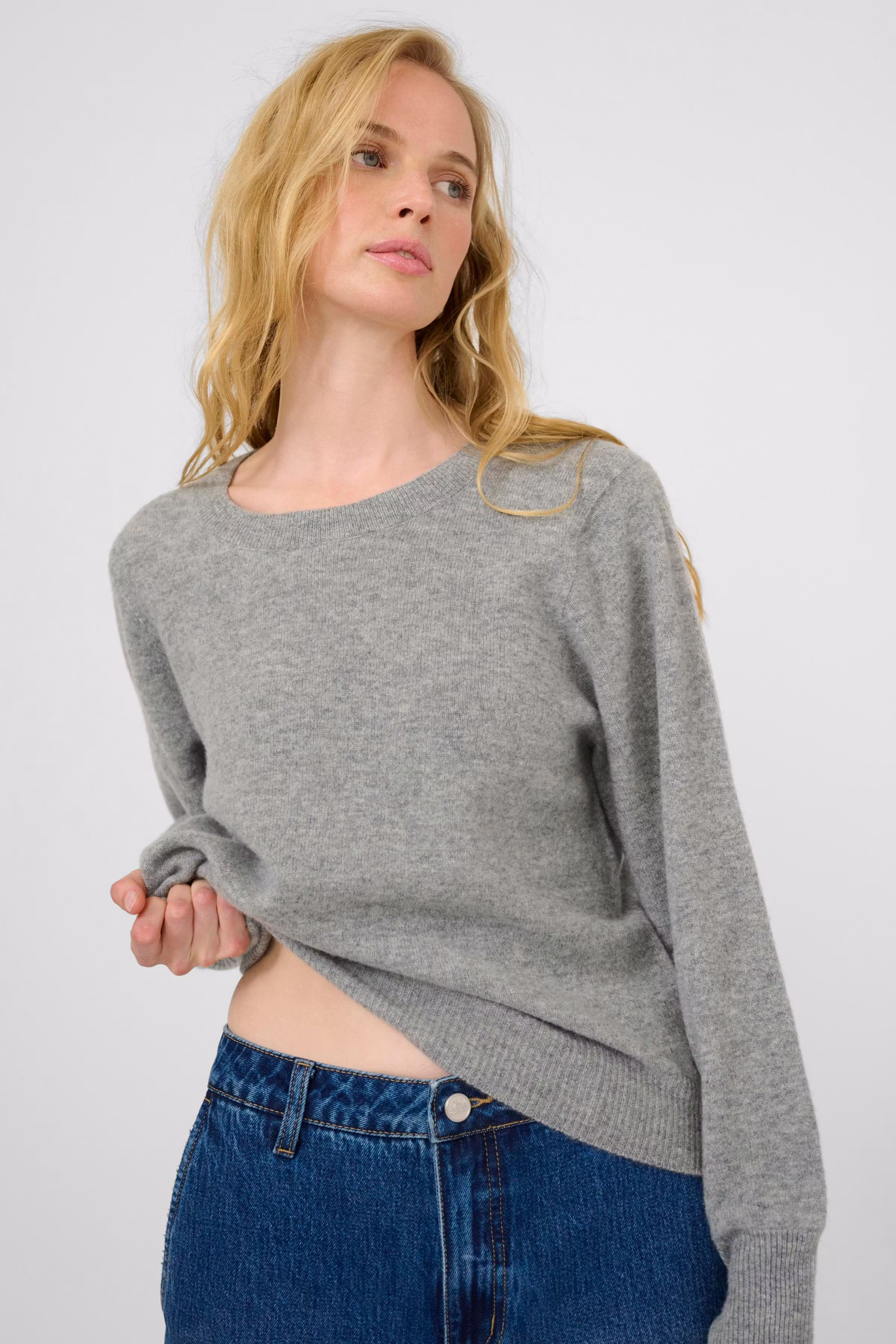 KBAnemone Pullover in 100% wool LOOKBOOK DETAIL 10105775-103702