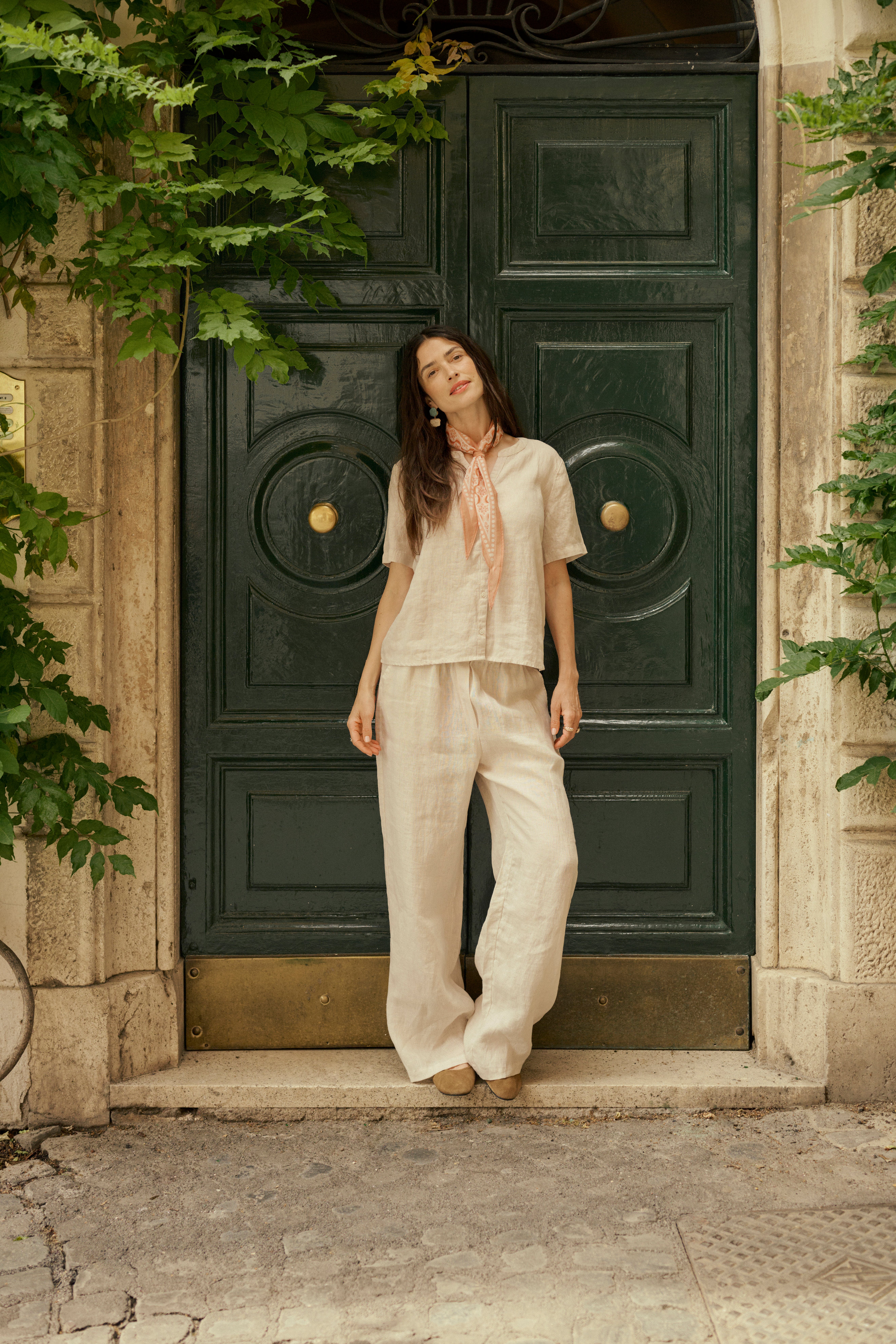 CRBellis Chemise en lin LOCATION NONE 10611578-104537