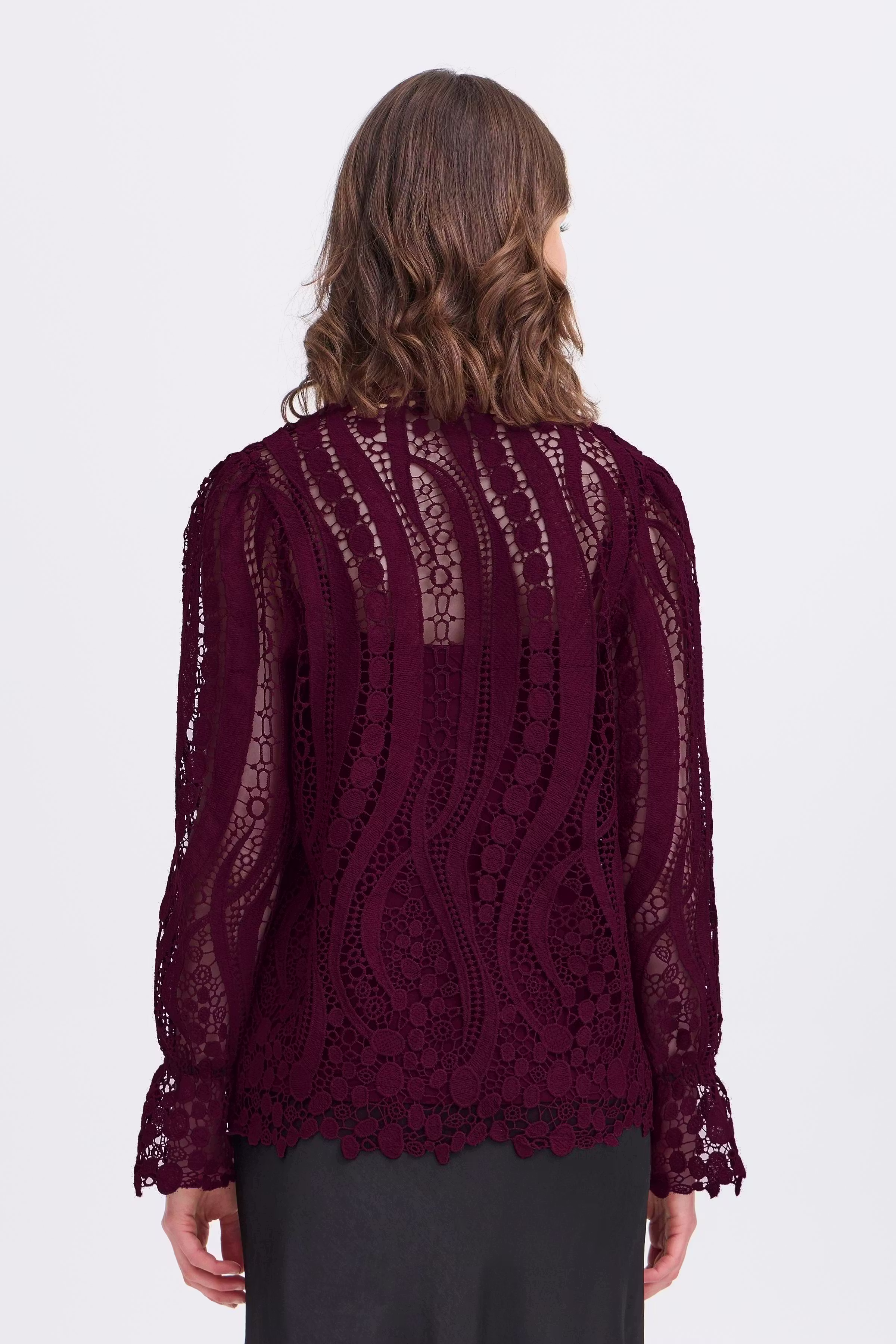 FRBELLE Bluse LOOKBOOK BACK 20617058-191619